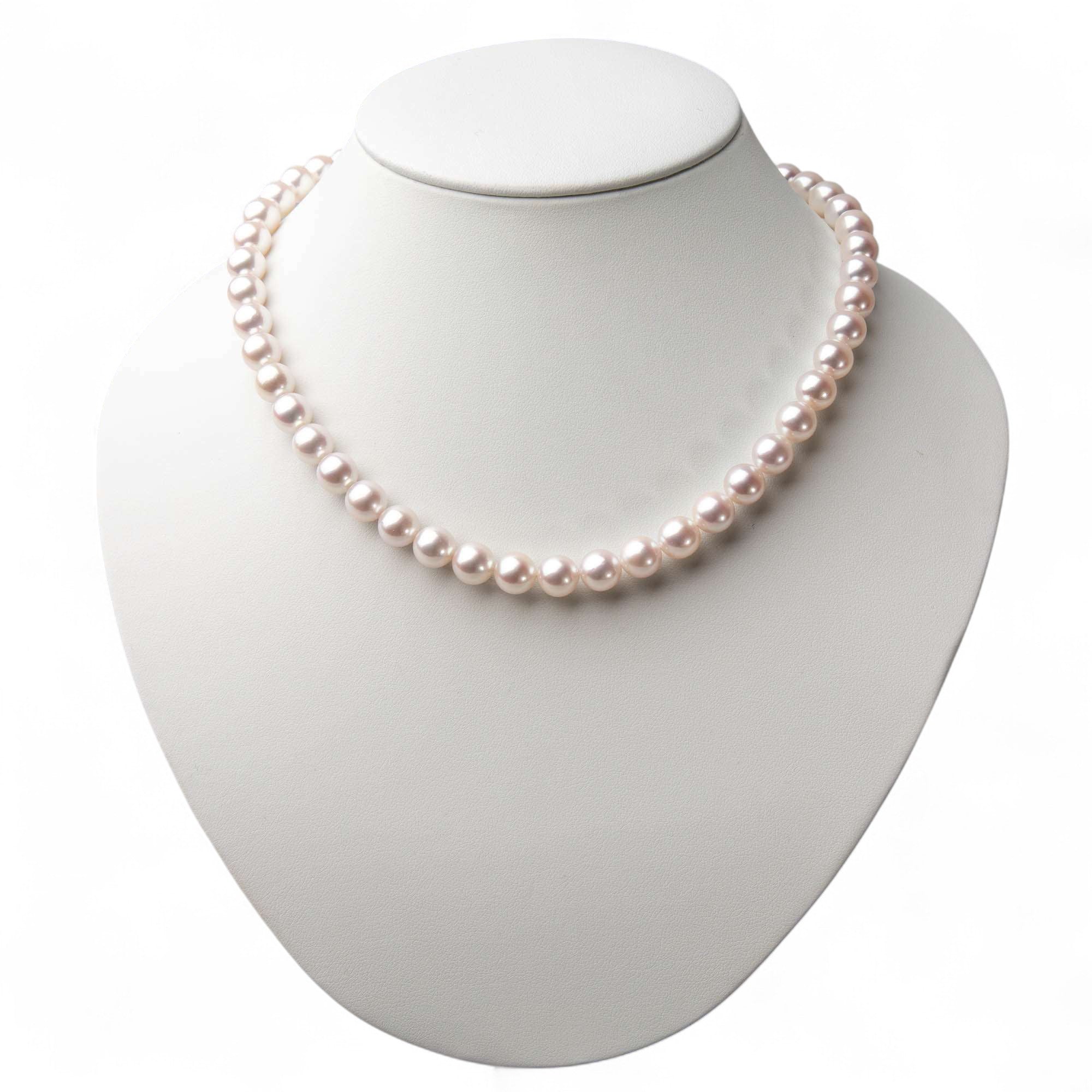 HANADAMA Akoya Pearl Necklace Set 9.0-9.5mm