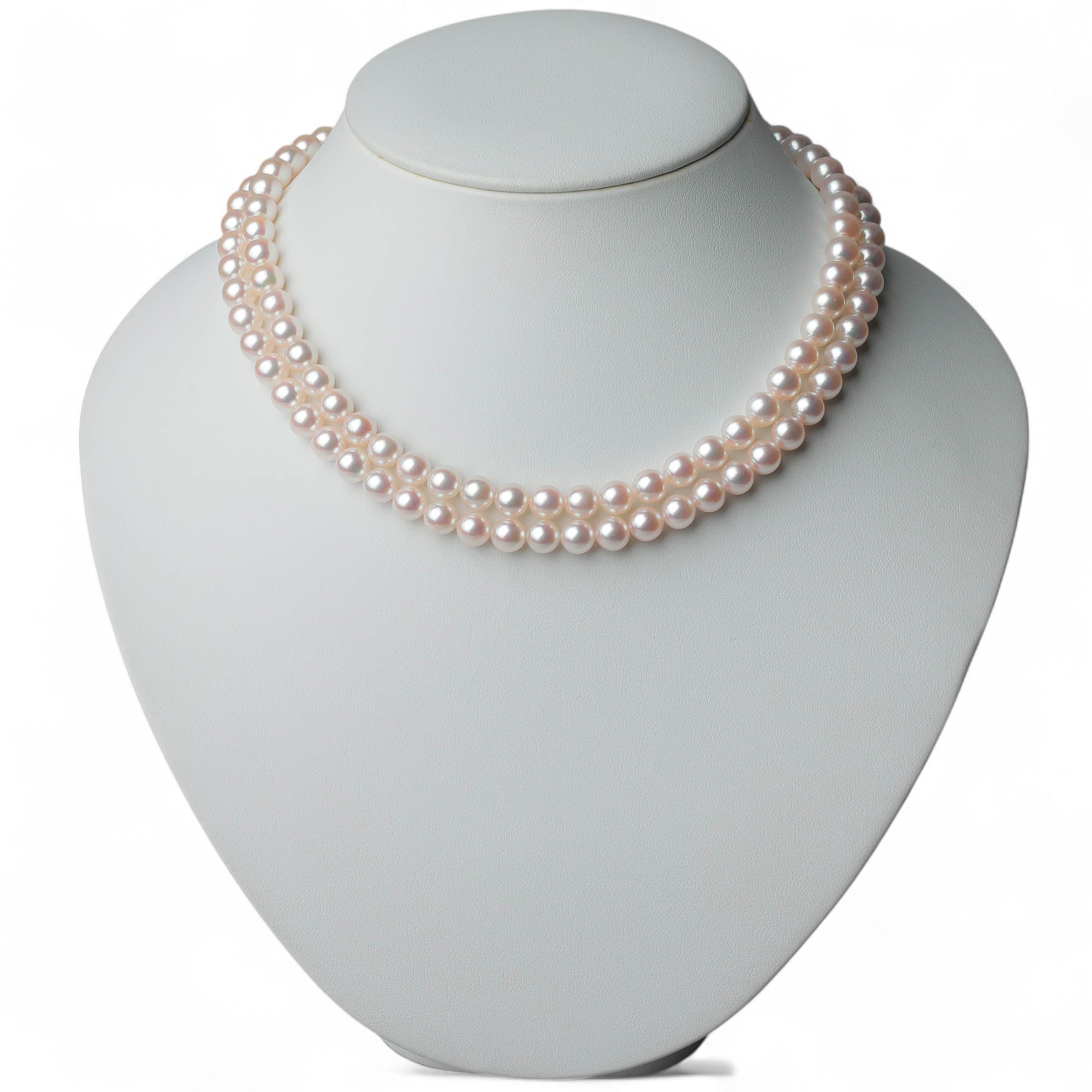 HANADAMA Akoya Pearl Long Necklace 7.0-7.5mm