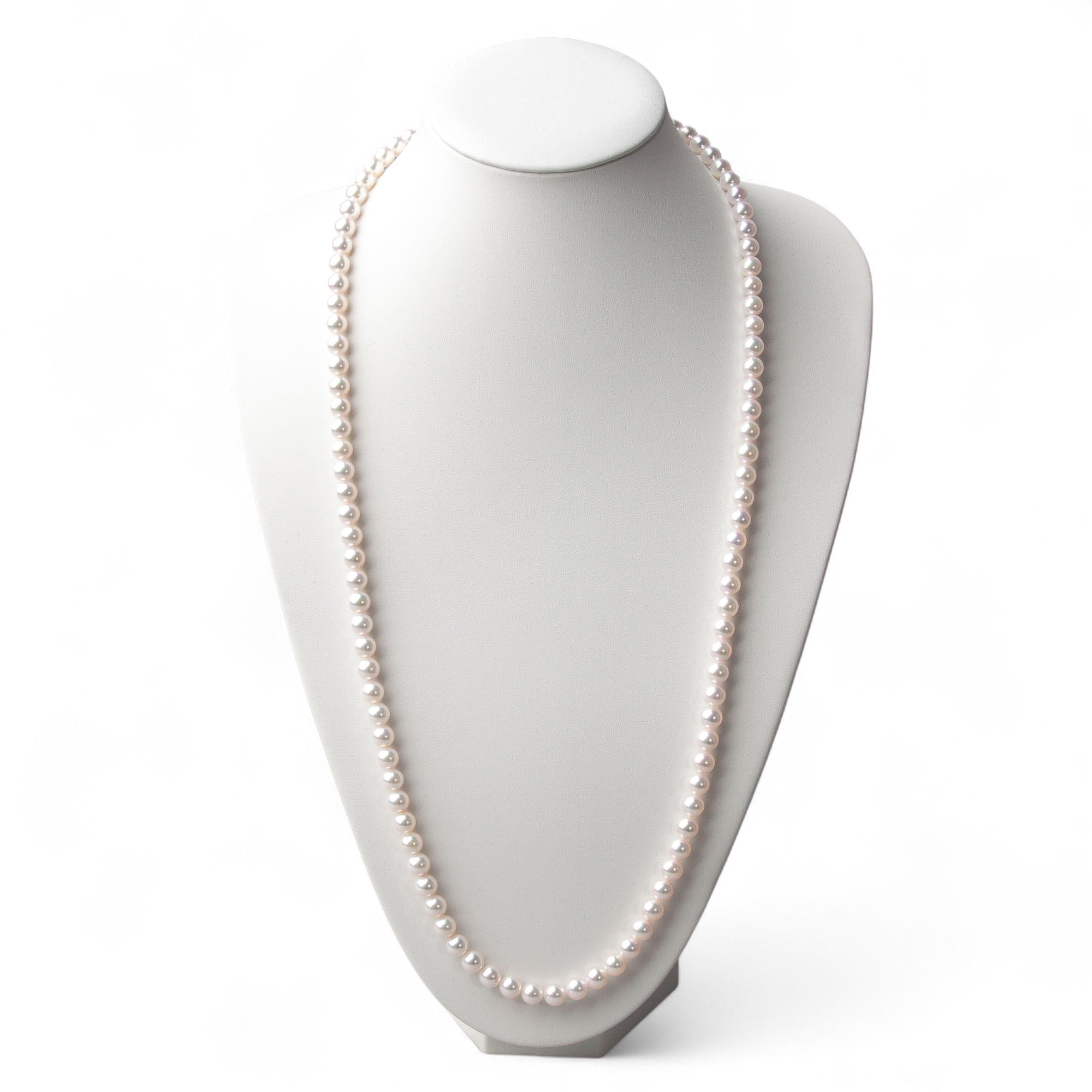 HANADAMA Akoya Pearl Long Necklace 7.5-8.0mm