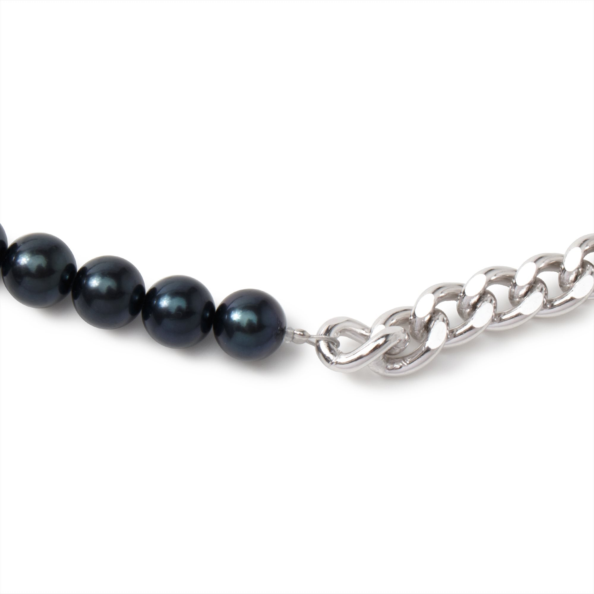 Martine Necklace Akoya Black Pearl 7.0-7.5mm SV925 / 42cm