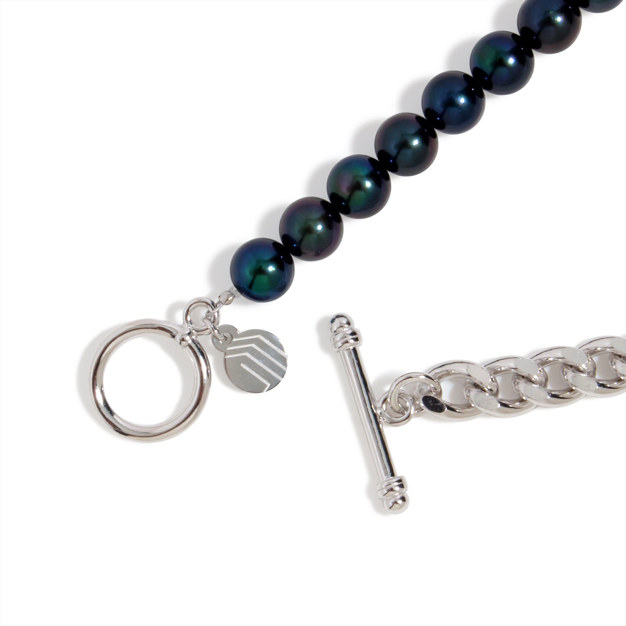 Martine Necklace Akoya Black Pearl 7.0-7.5mm SV925 / 42cm