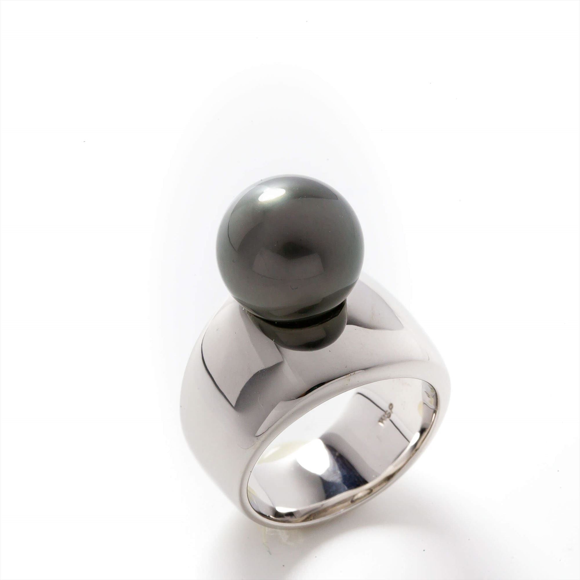 Margot Ring Tahitian Black Pearl 11mmUP SV925