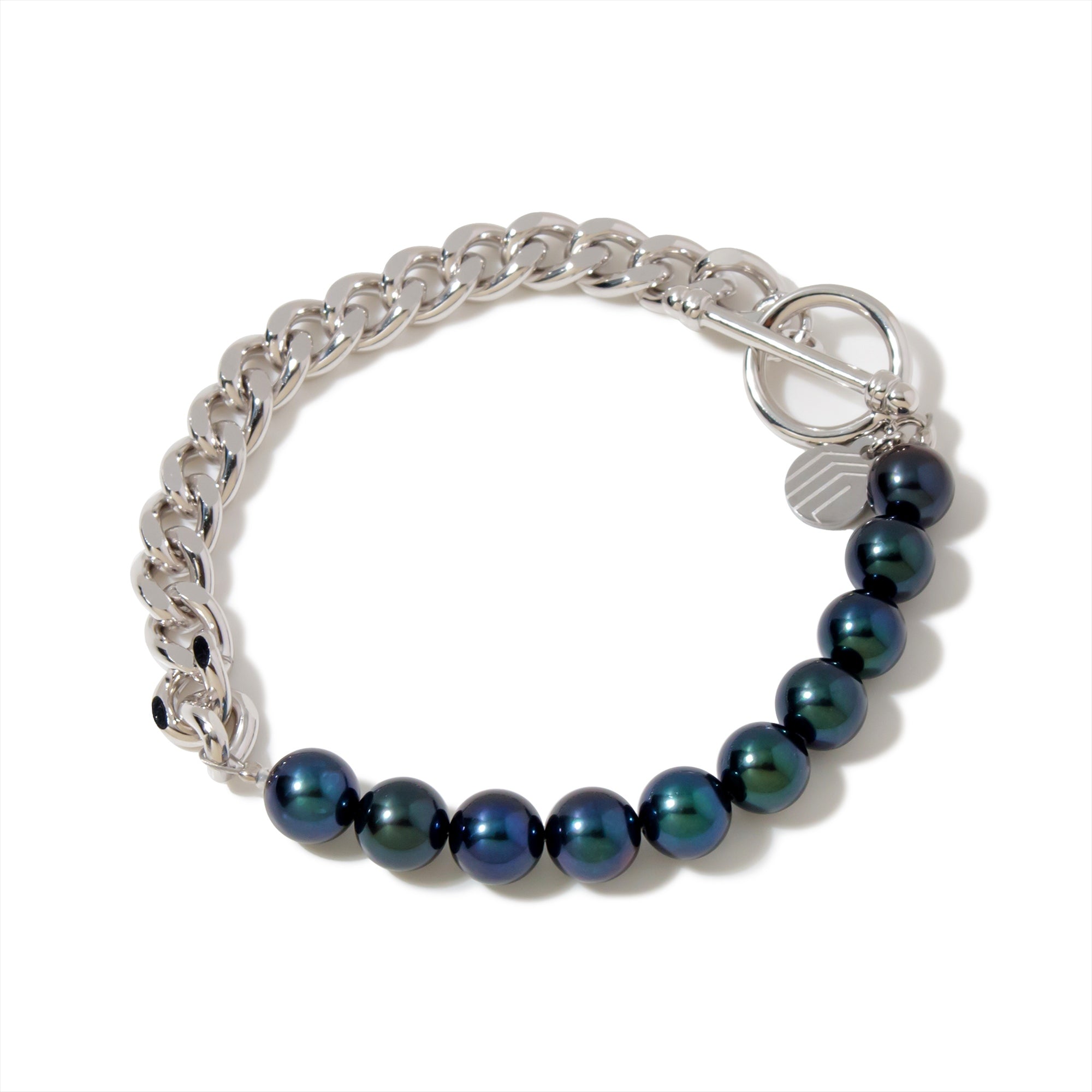 Martine Bracelet Akoya Black Pearl 7.0-7.5mm SV925