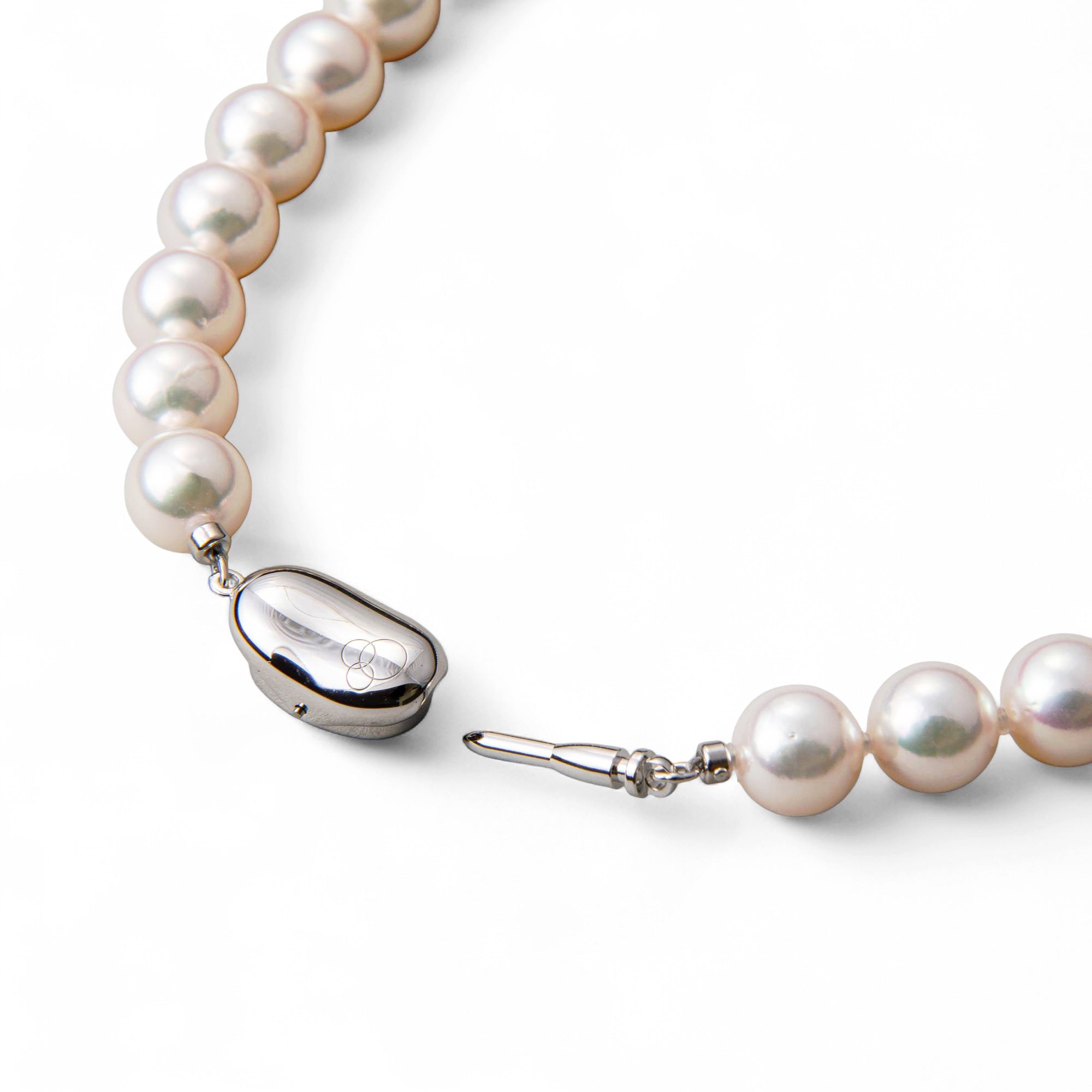 Akoya Pearl Necklace 8.5-9.0mm -Aurora Rosé-