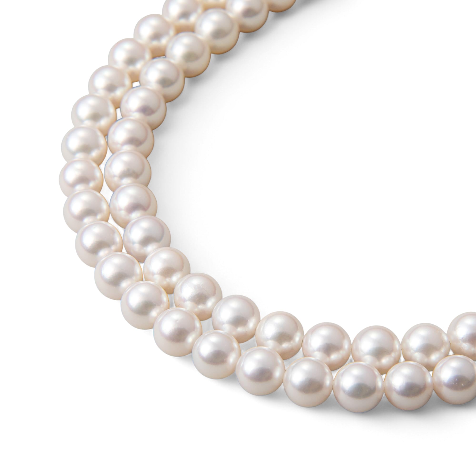 Akoya Pearl Long Necklace 7.0-7.5mm 60cm