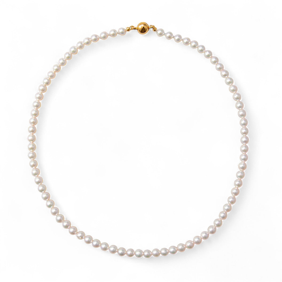 Akoya Pearl Necklace 5.0-5.5mm