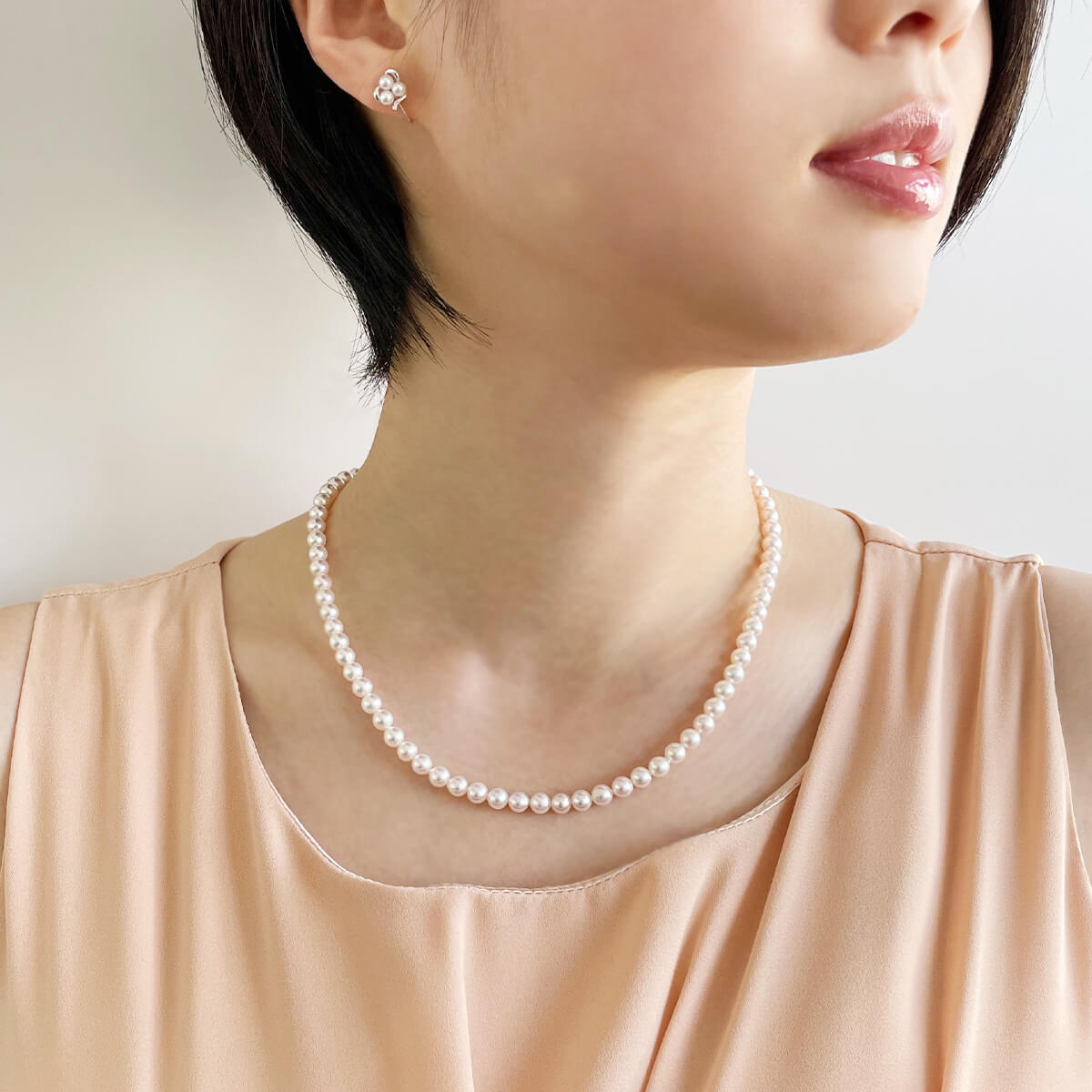 Akoya Pearl Necklace 5.0-5.5mm