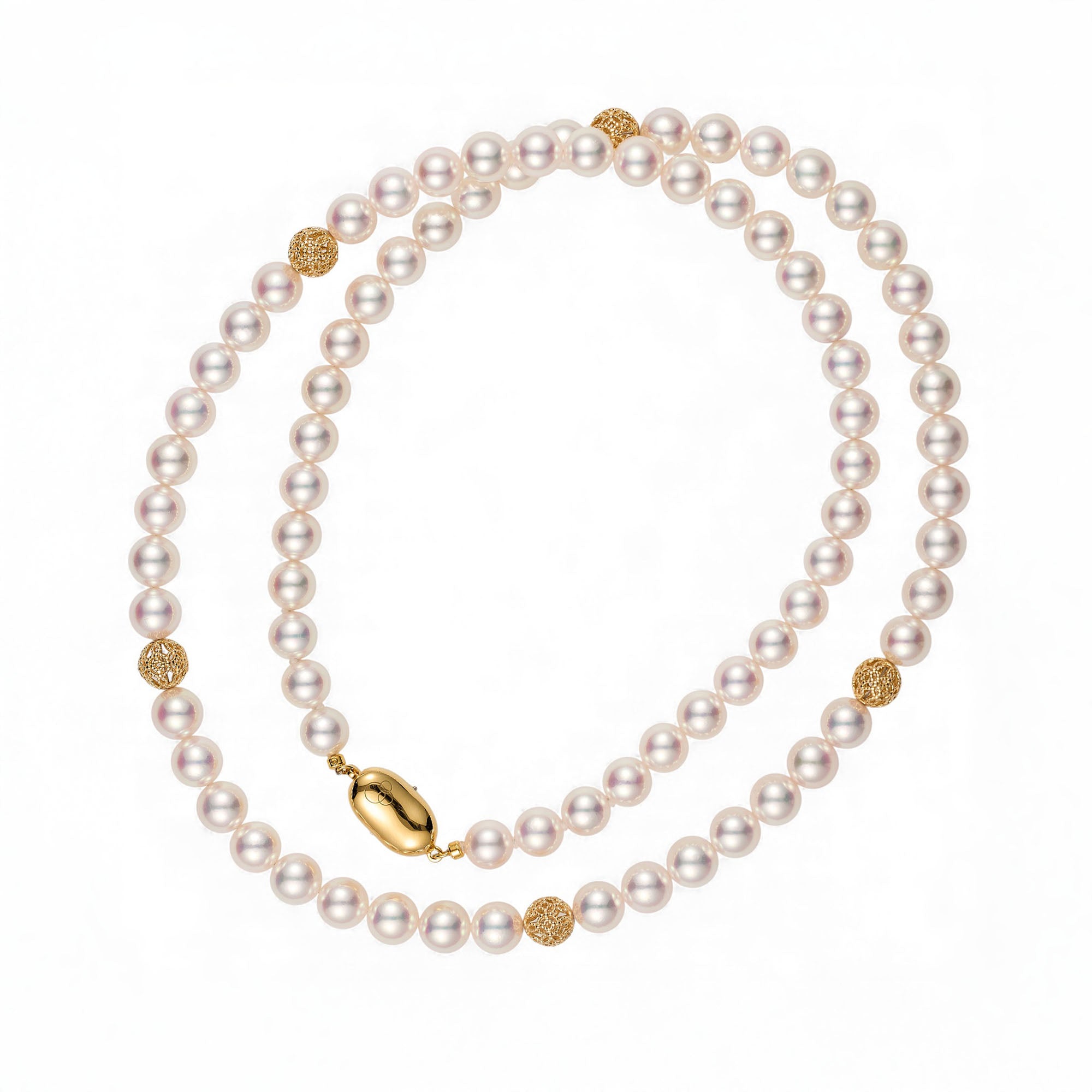 YUI长款珍珠项链