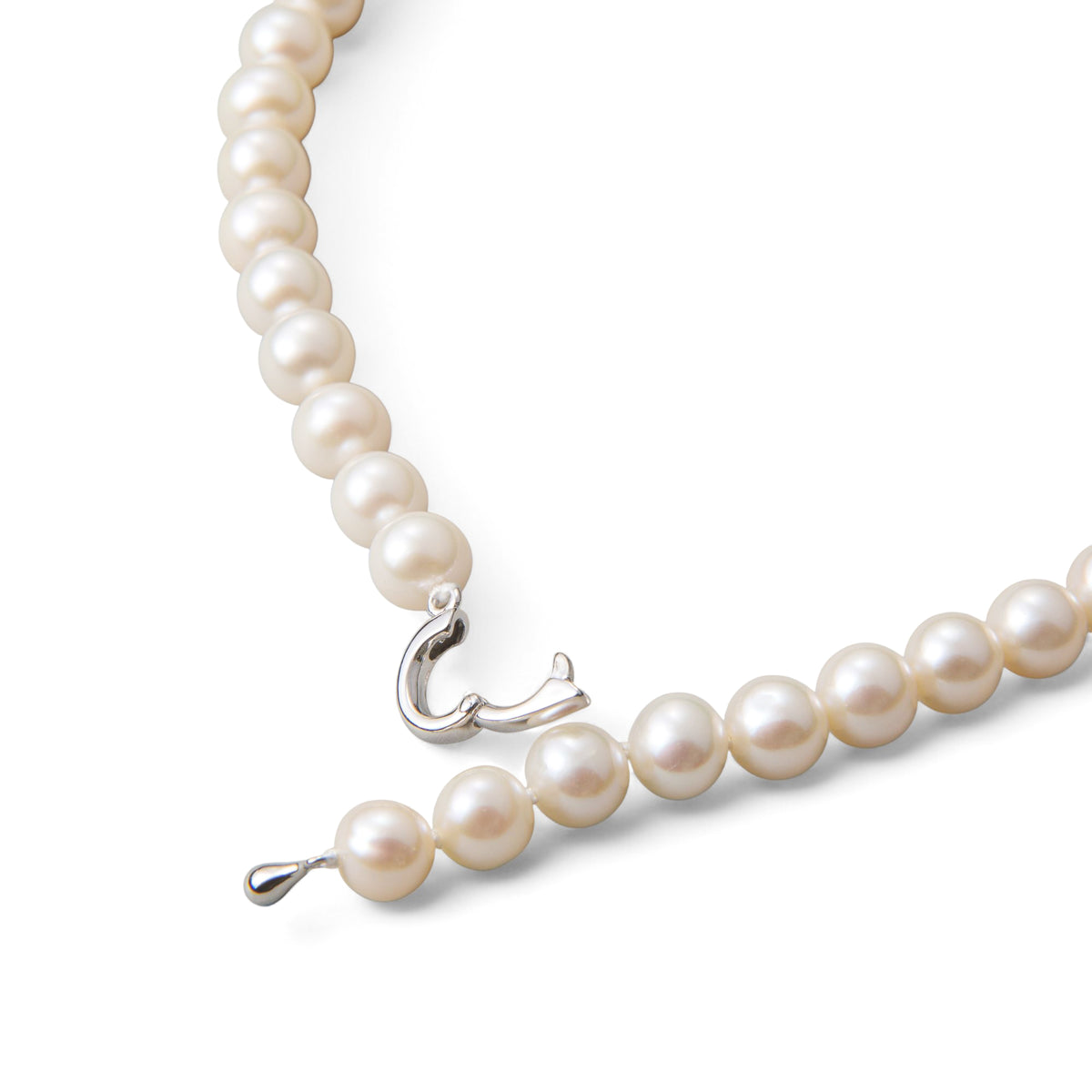 Freshwater Pearl Long Necklace 6.5-7.0mm 120cm