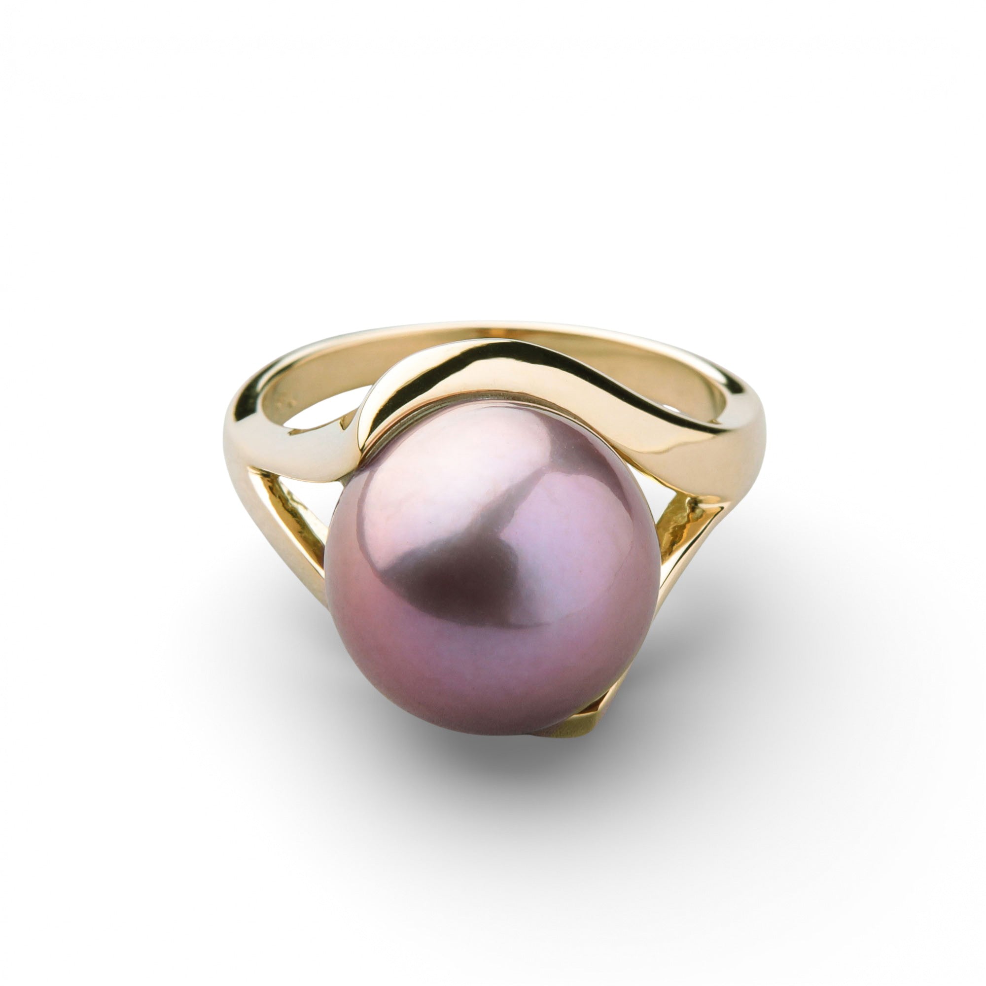 Mauvette Freshwater Pearl Ring 11mmUP K18YG