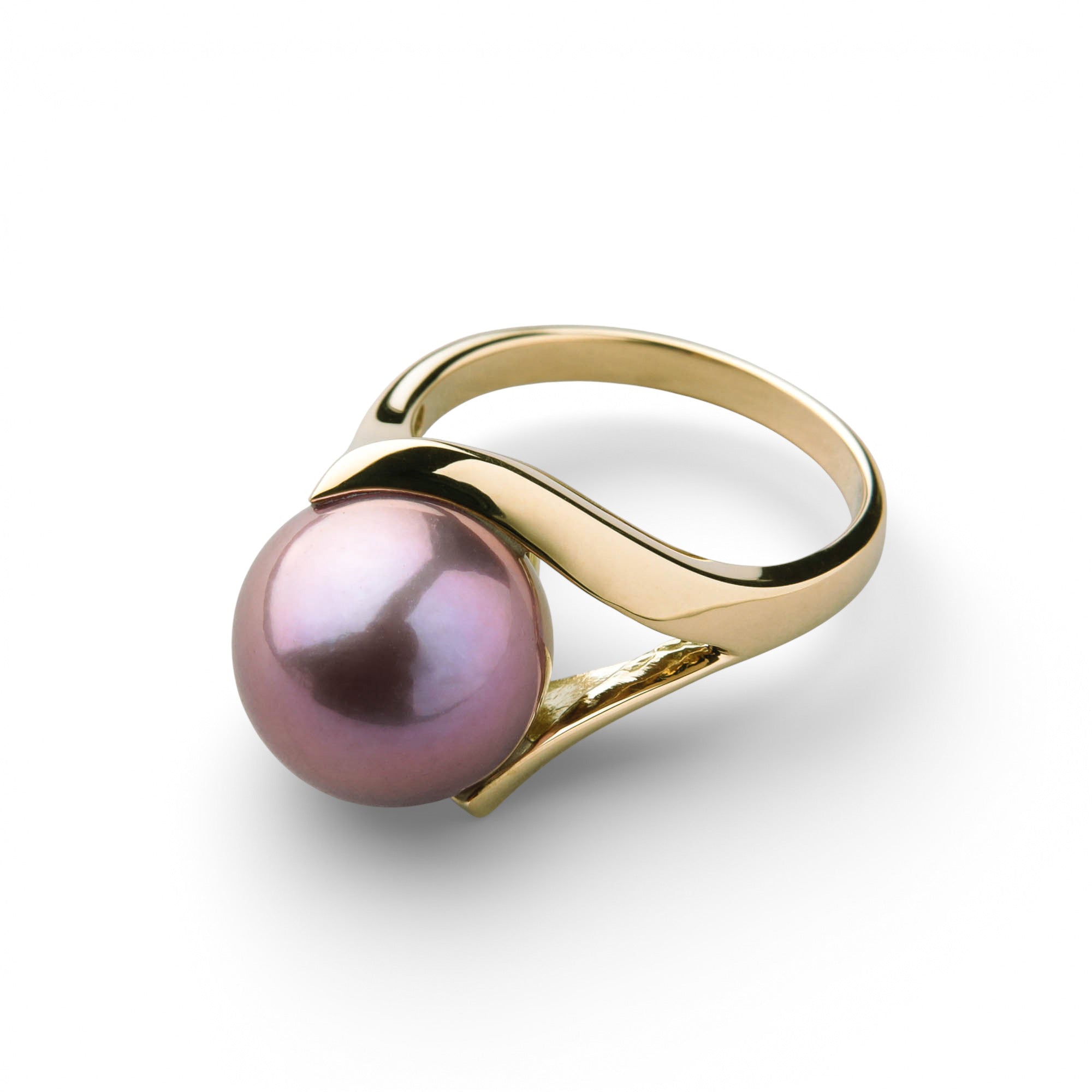 Mauvette Freshwater Pearl Ring 11mmUP K18YG
