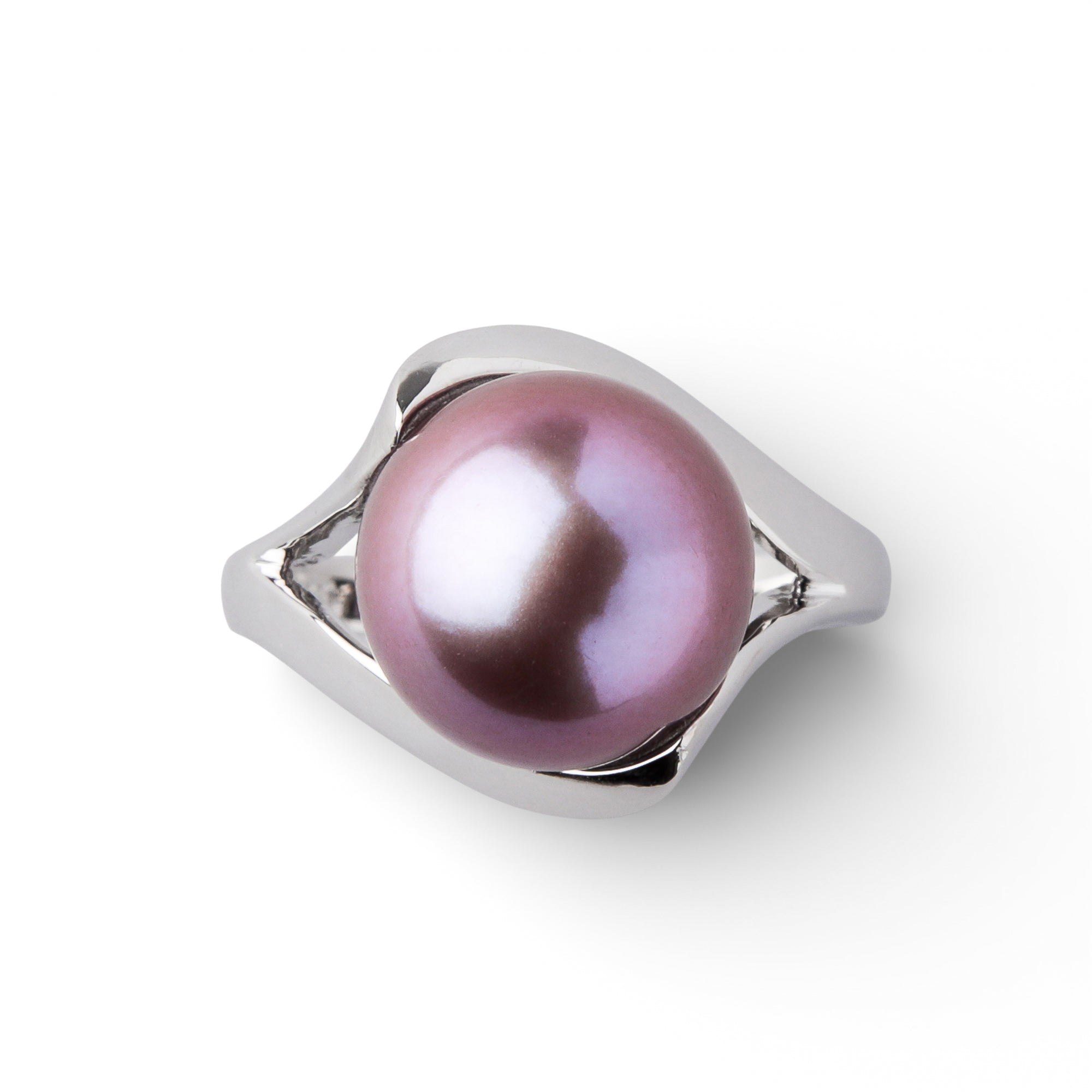 Mauvette Freshwater Pearl Ring 11mmUP PT900