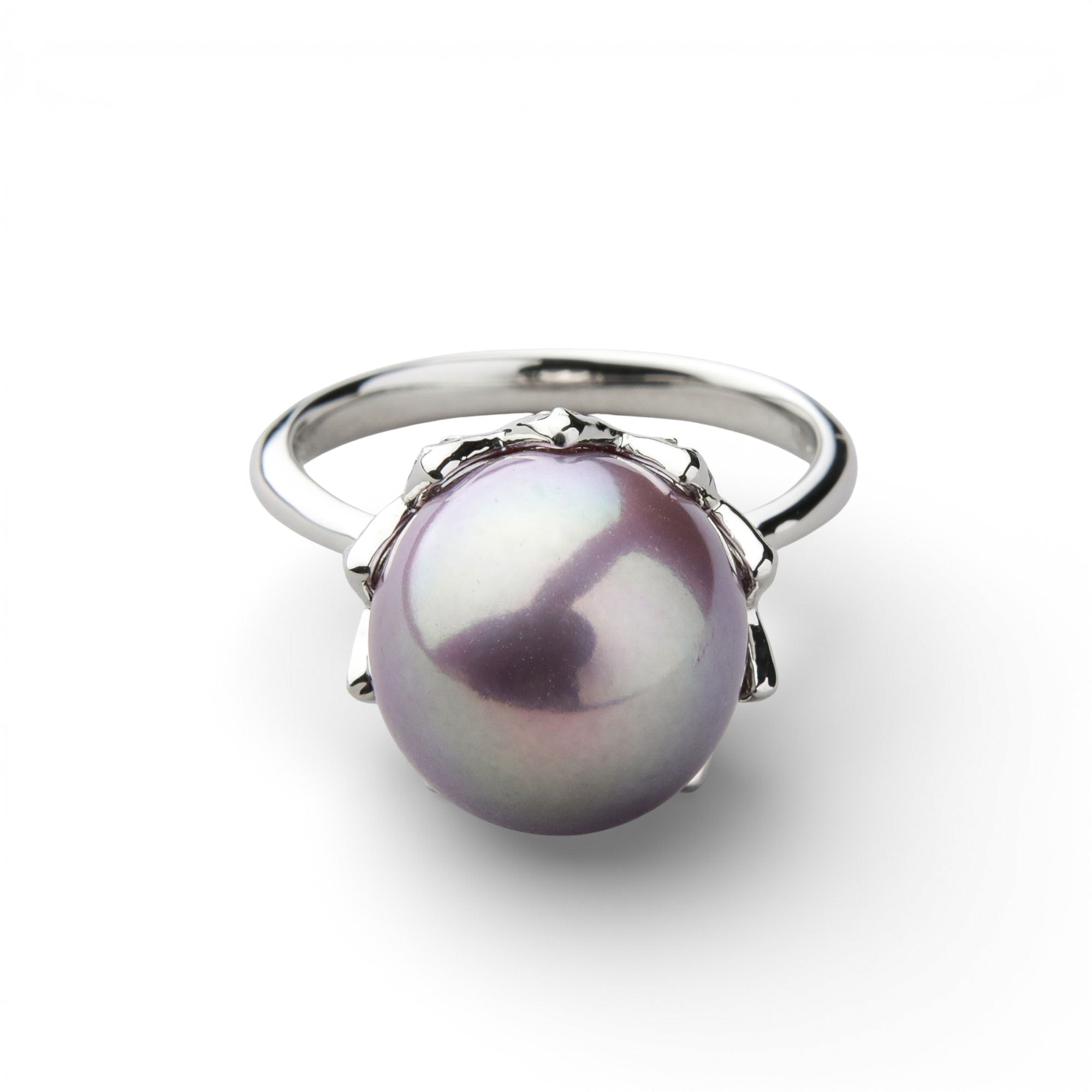 Mauvette Freshwater Pearl Ring 11mmUP PT900