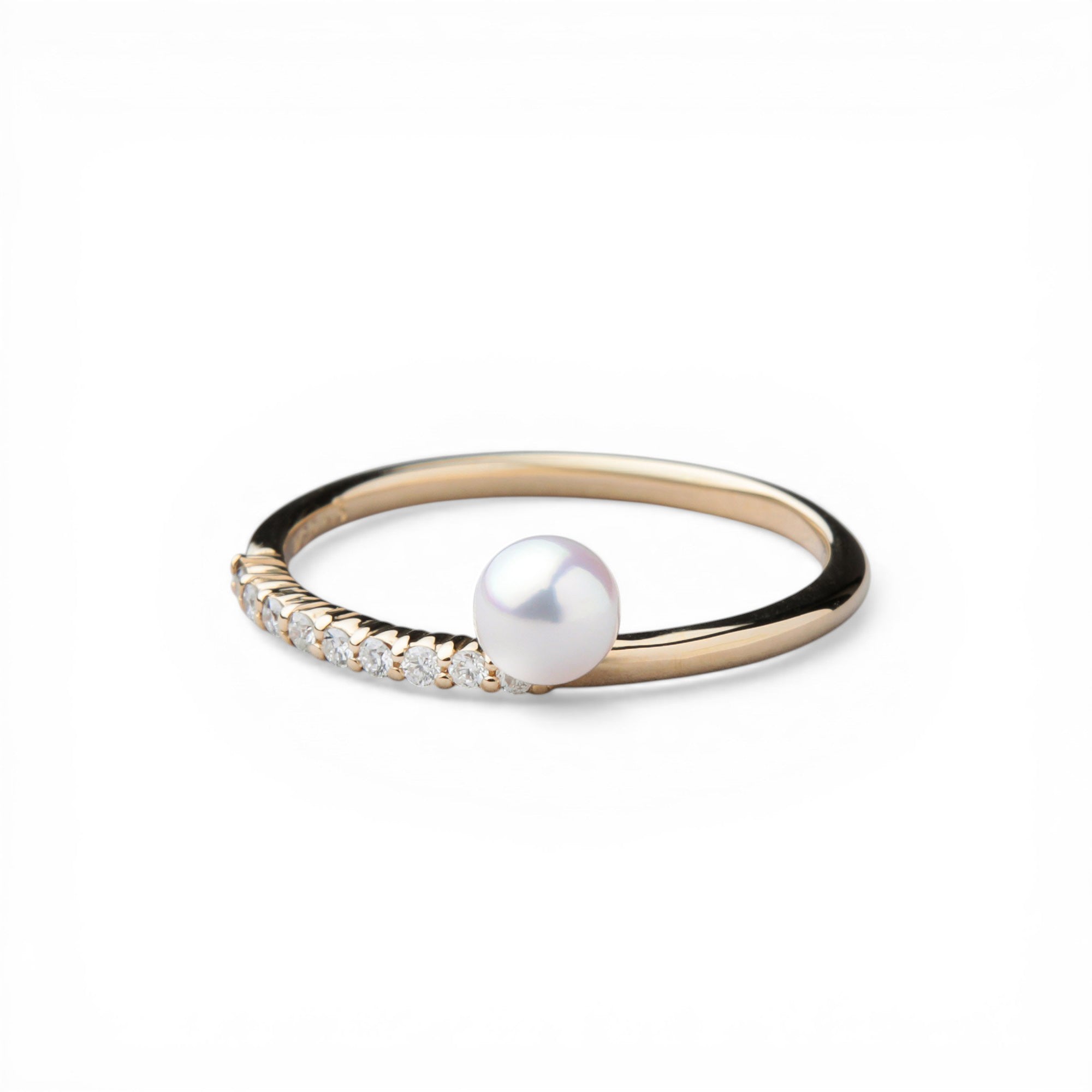Triple Pearl Ring