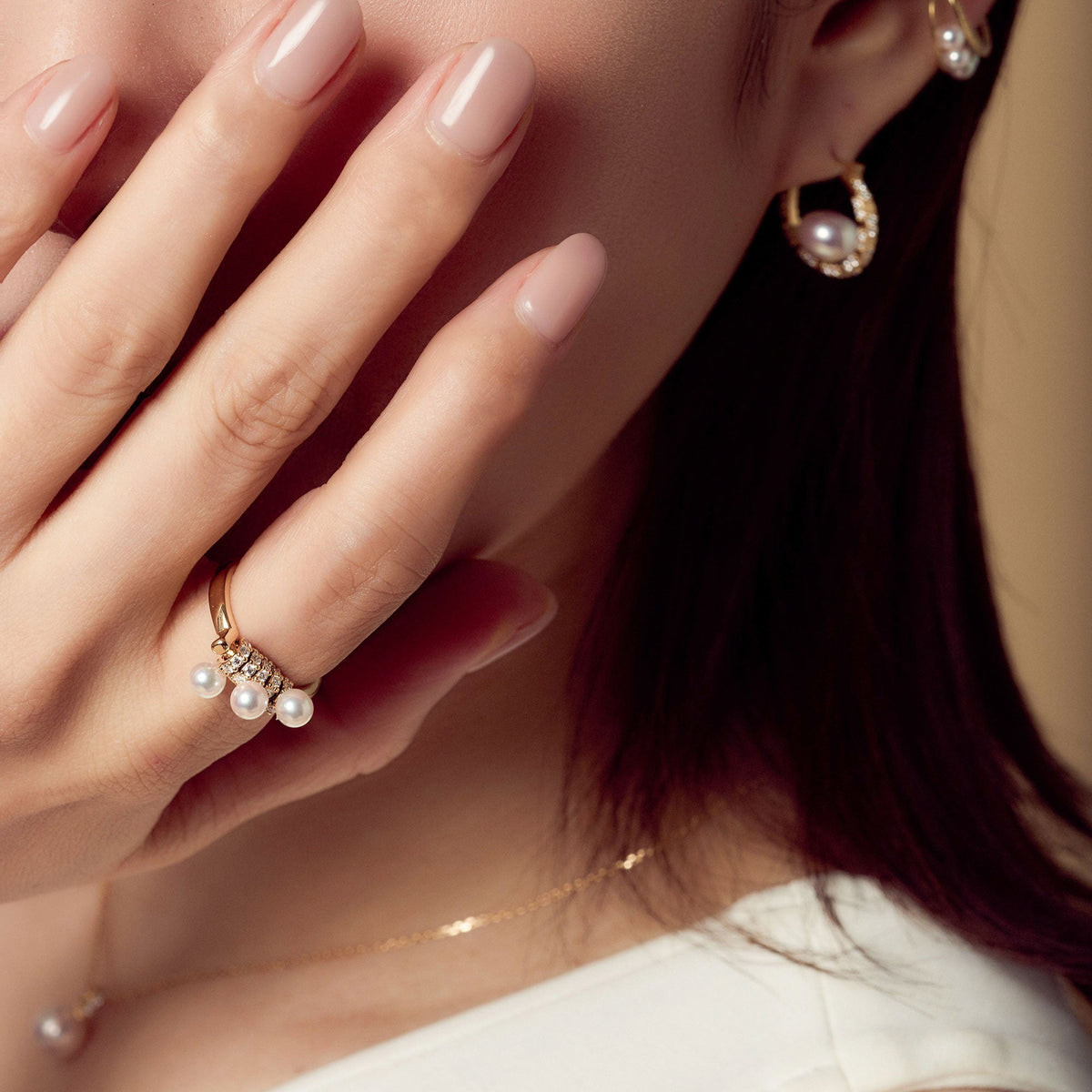 MATOA Charm Pearl Ring [WSP]
