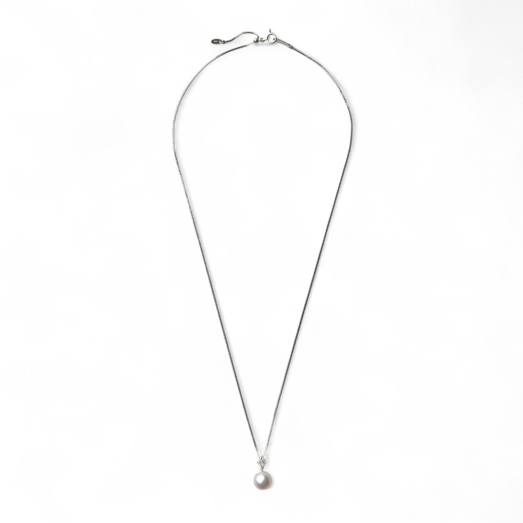 HANADAMA Akoya Pearl Pendant 8.0-8.5mm PT900/850 -Premium-