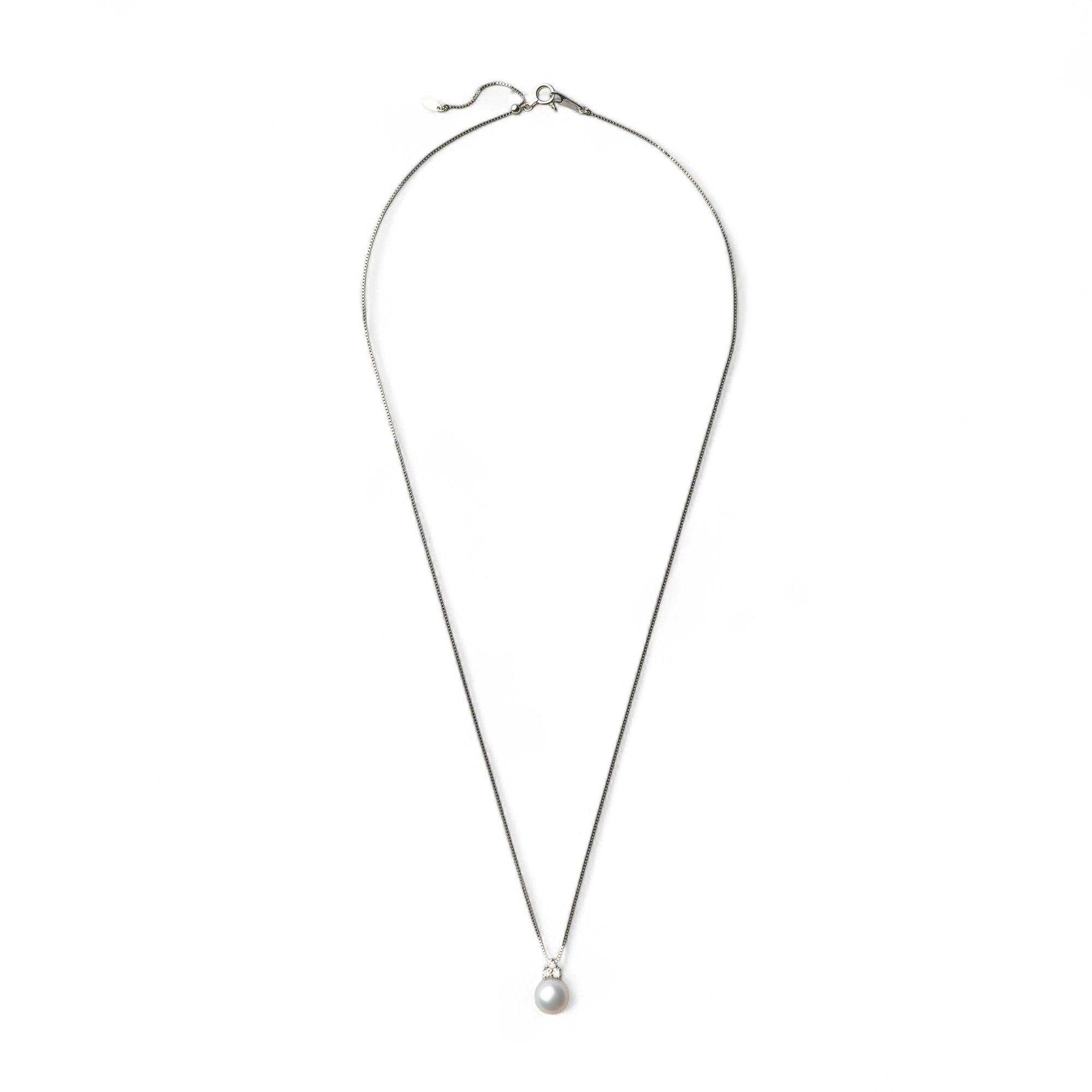 HANADAMA Akoya Pearl Pendant 7.5-8.0mm PT900/850 -Premium-