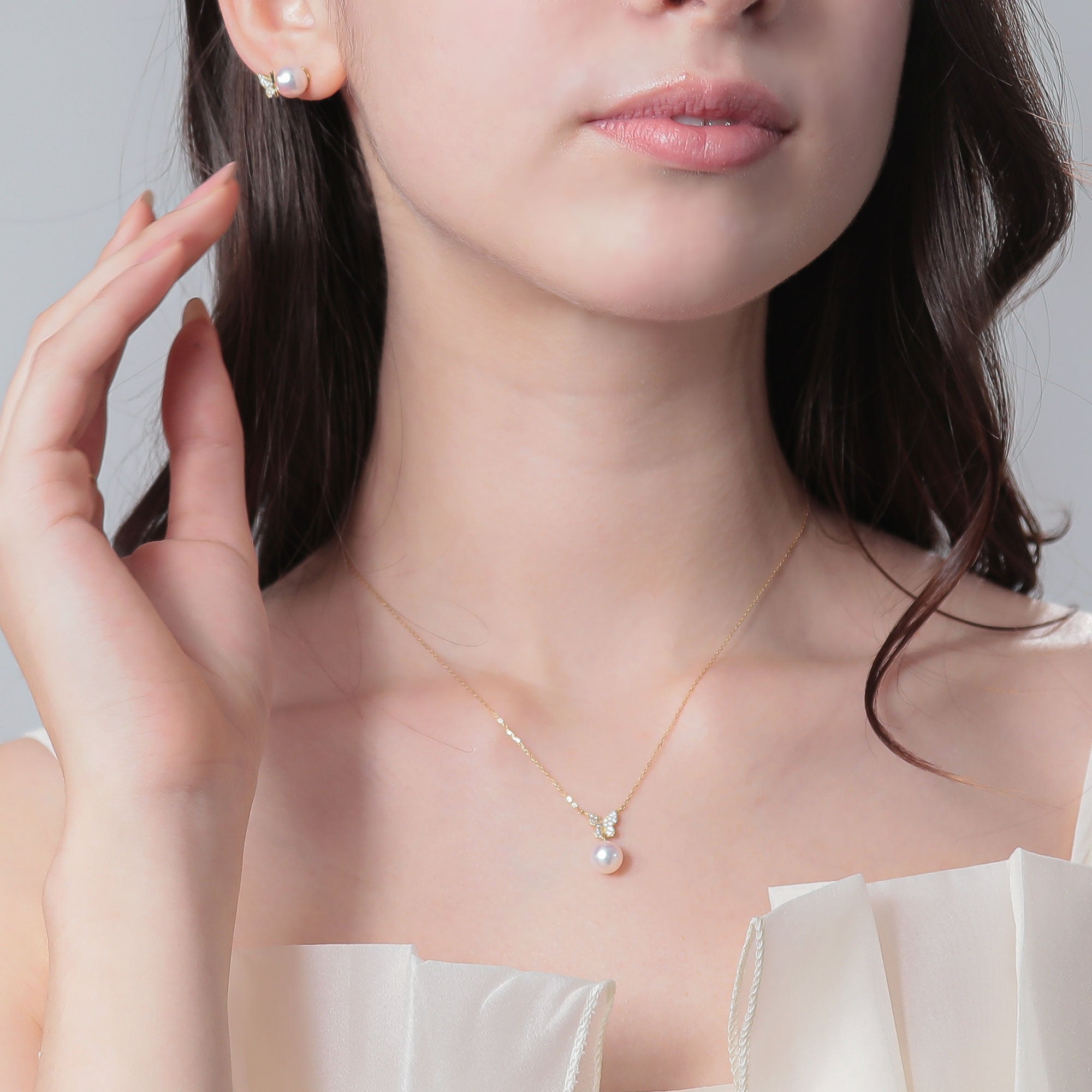 TATIANA★One Point Petit Pearl Necklace★送料関税込 TATIANA☆One Point Petit Pearl Necklace (TATIANA/ネックレス