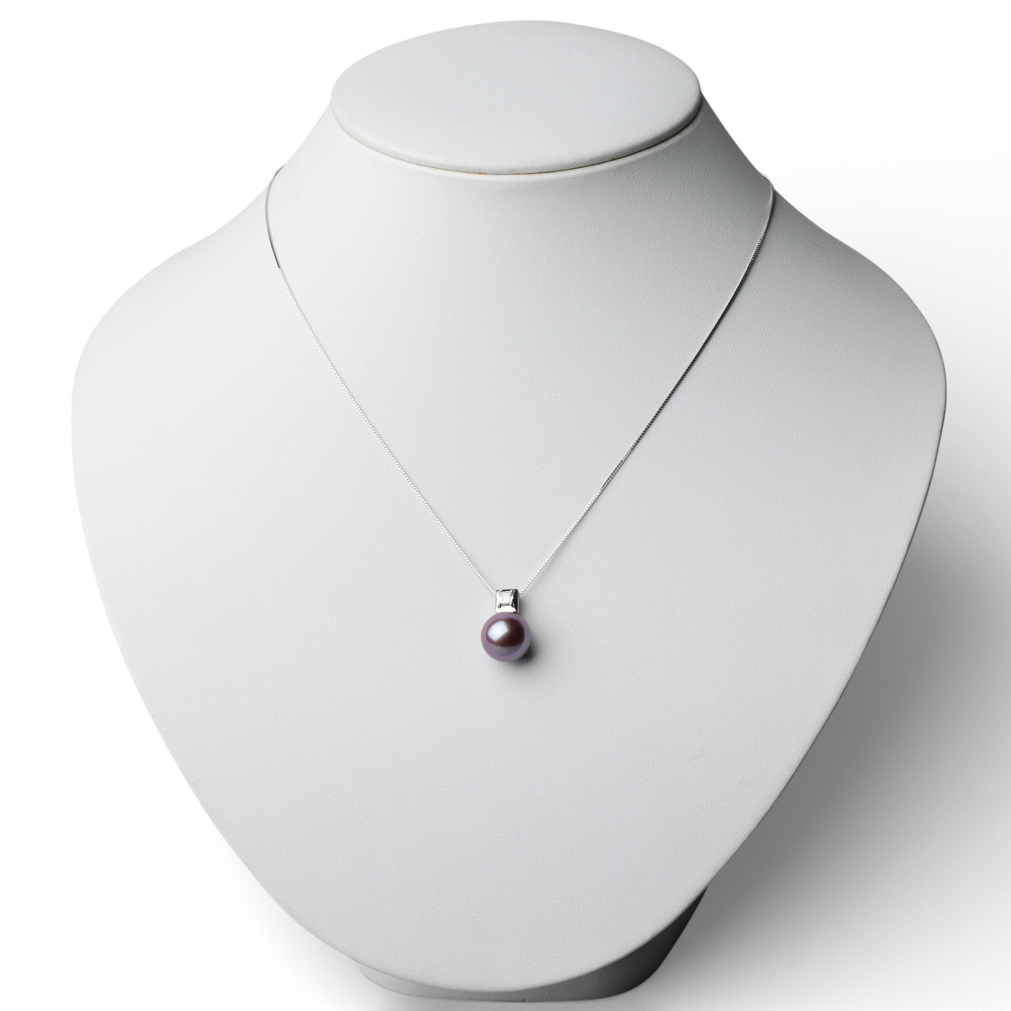 Mauvette Freshwater Pearl Pendant 11mmUP PT900/850