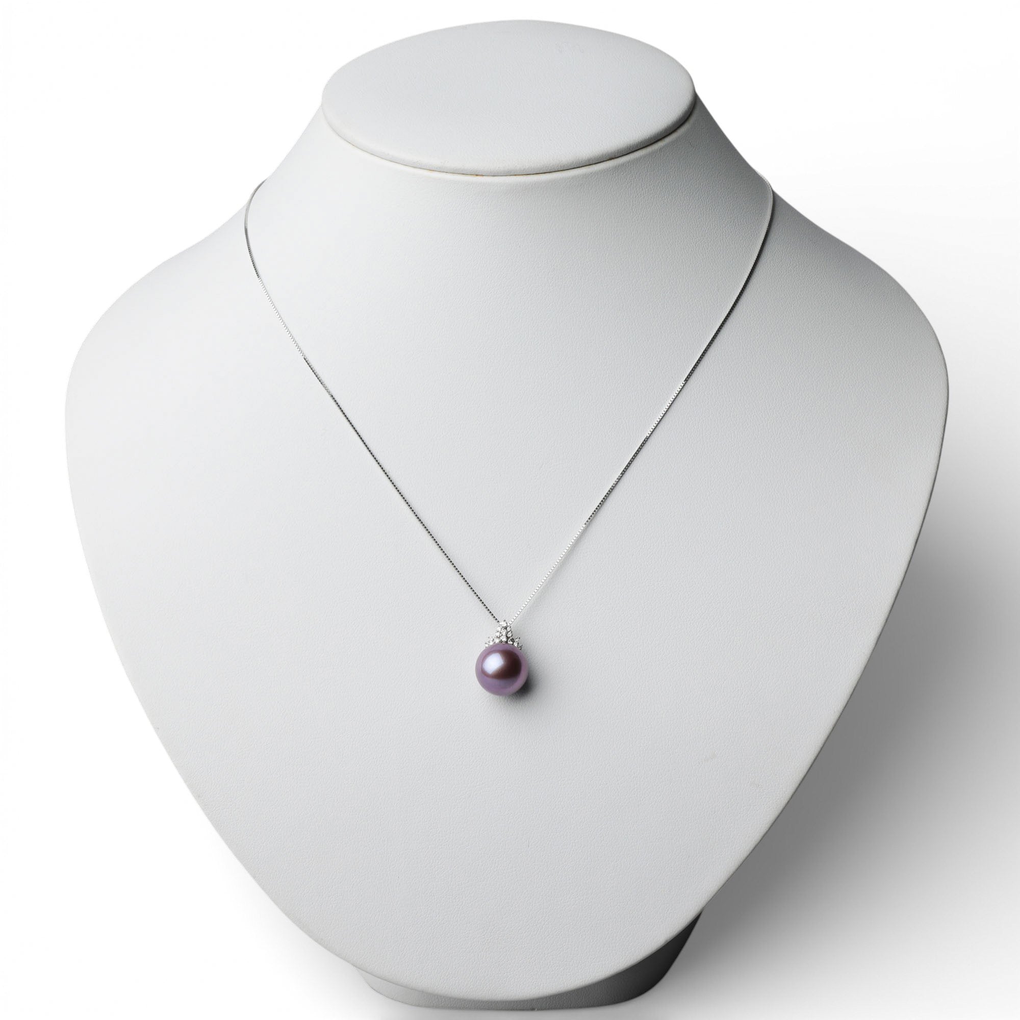 Mauvette Freshwater Pearl Pendant 11mmUP K18WG