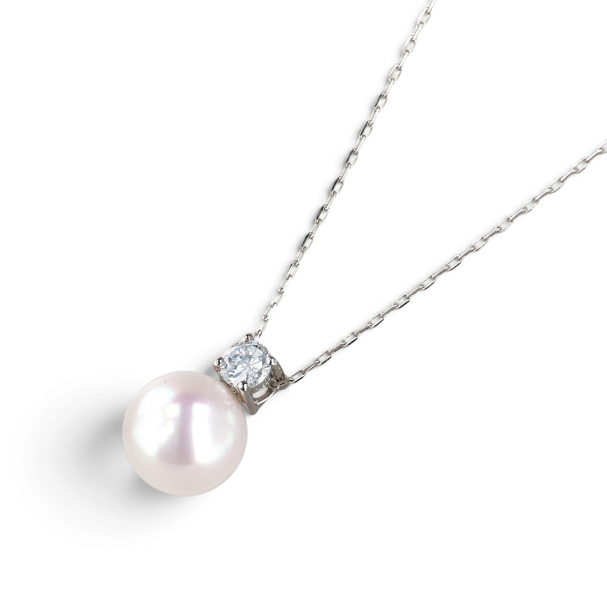 Aurora Hanadama Akoya Pearl Pendant 7.5-8.0mm PT900/850