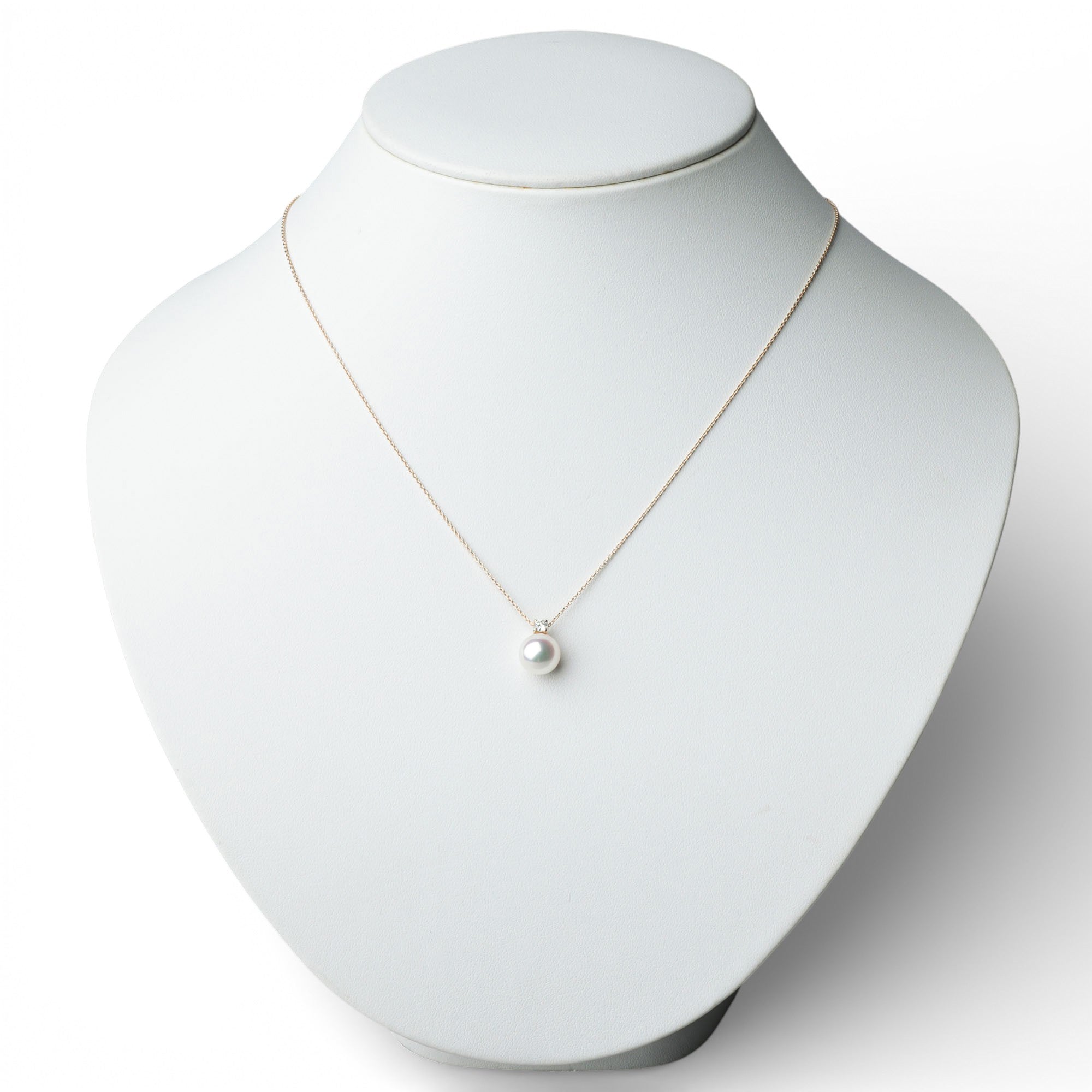 Aurora HANADAMA Akoya Pearl Pendant 8.5–9.0mm K18YG -TOP Quality-