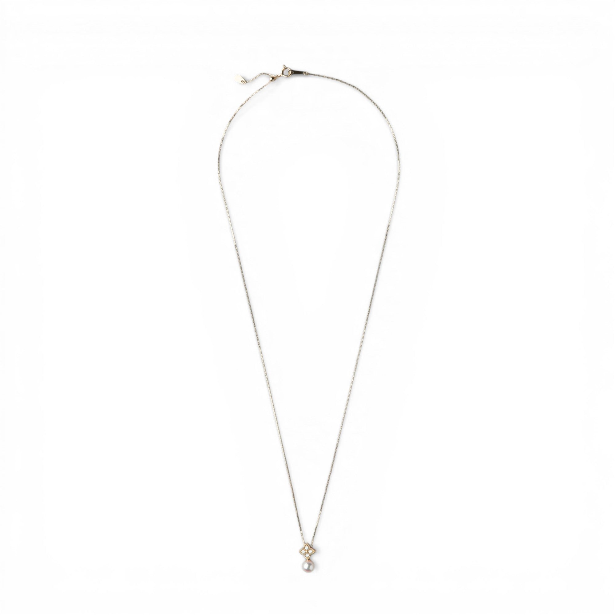 Carina Akoya Pearl Pendant 5.5-6.0mm K18YG Y-Shape/Adjustable