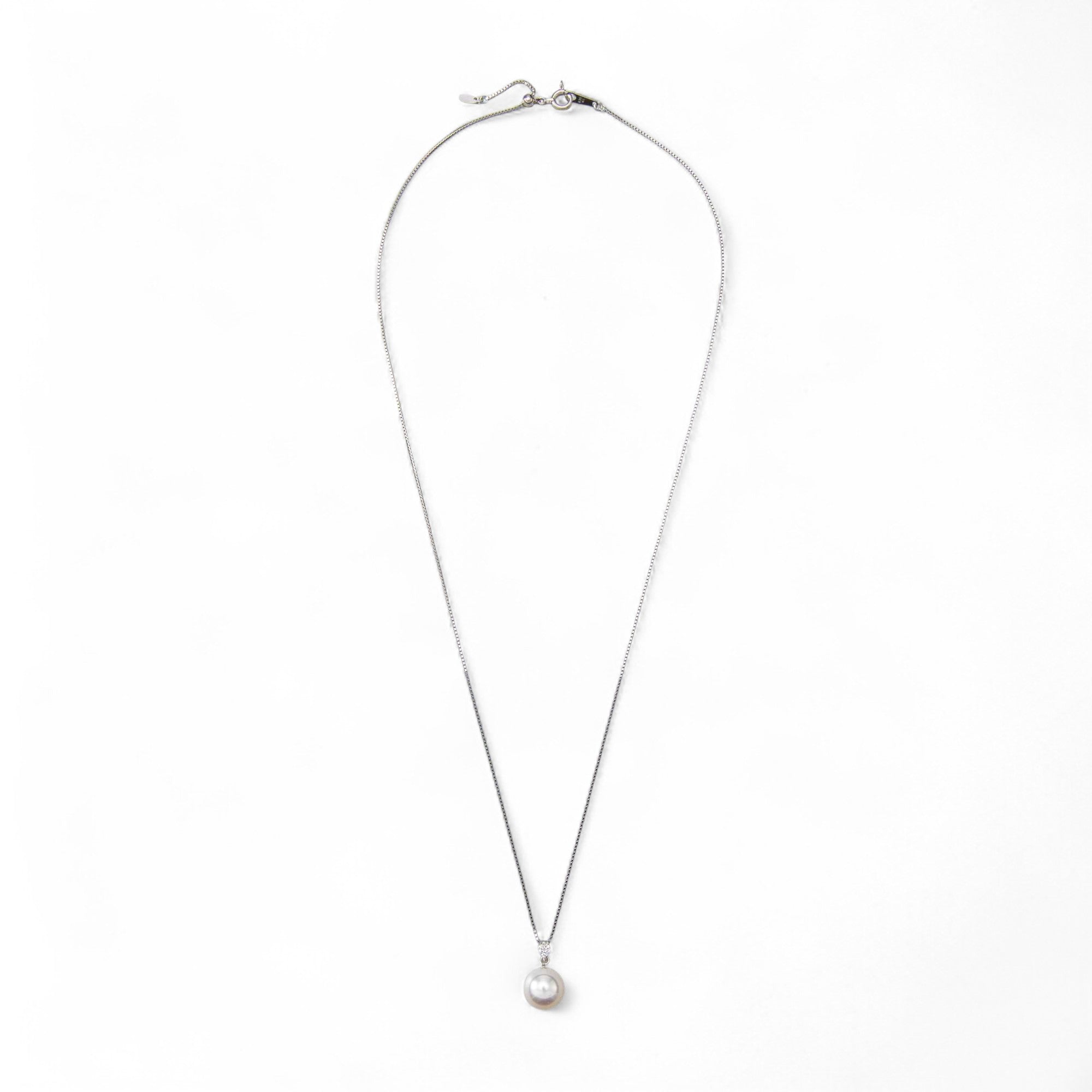 Aurora HANADAMA Akoya Pearl Pendant 8.5-9.0mm PT900/850 (45cm) -Premium-