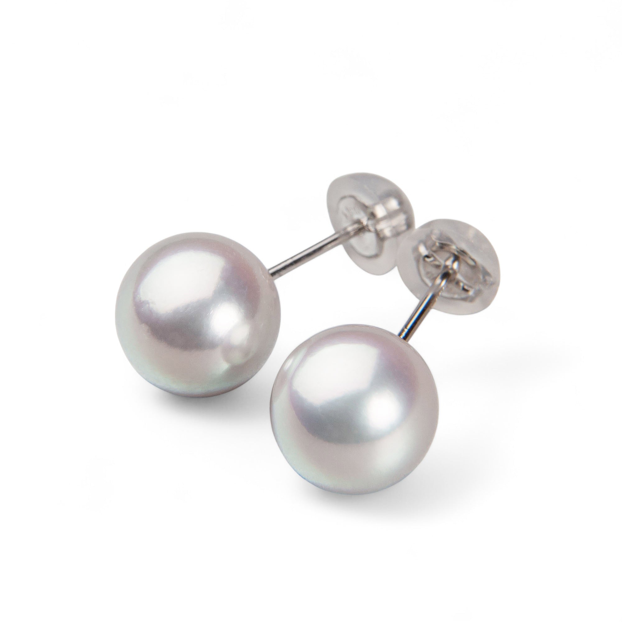 Aurora MADAMA Akoya Pearl Earrings 8.5-9.0mm PT900