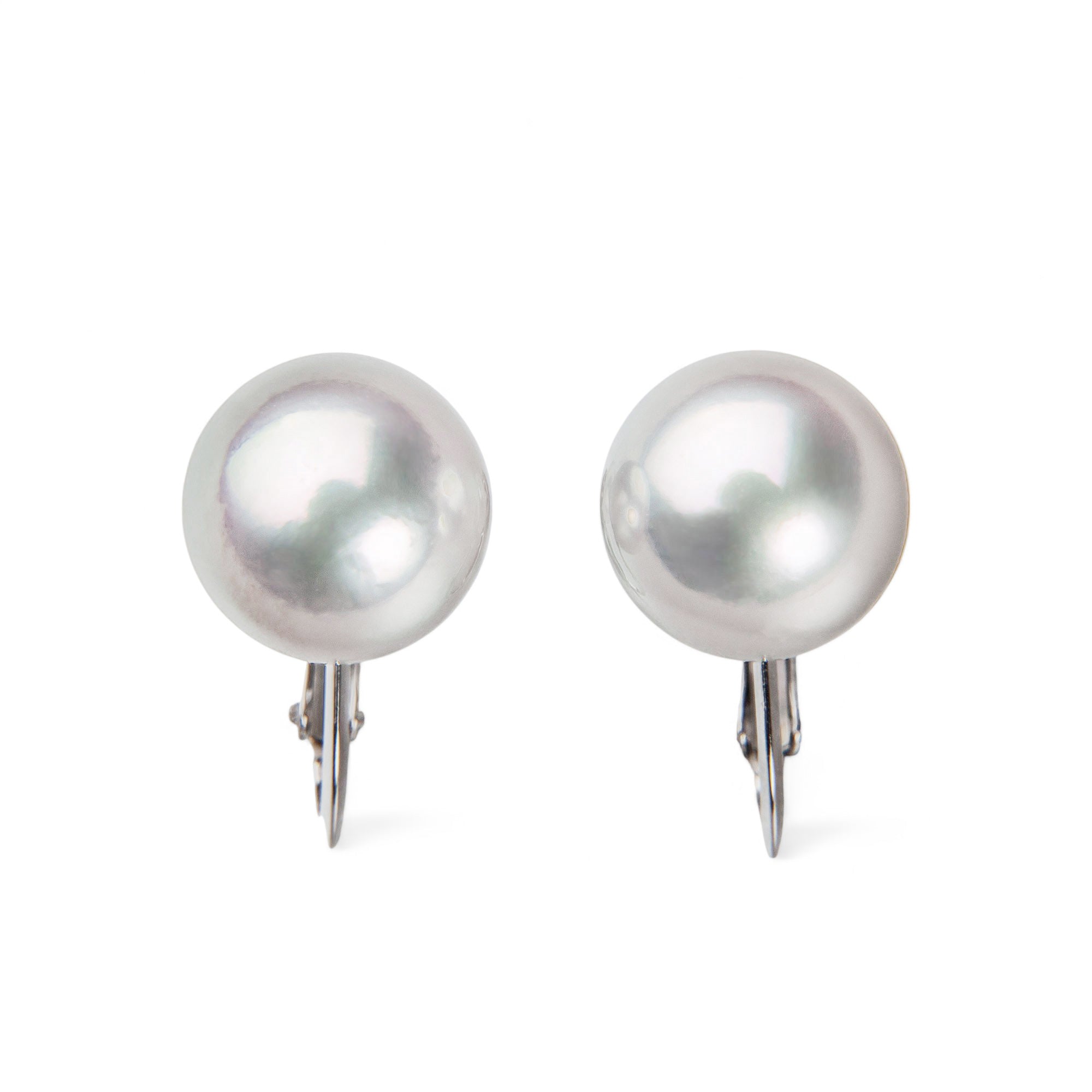 Aurora MADAMA Akoya Pearl Clip-on Earrings 8.5-9.0mm K14WG