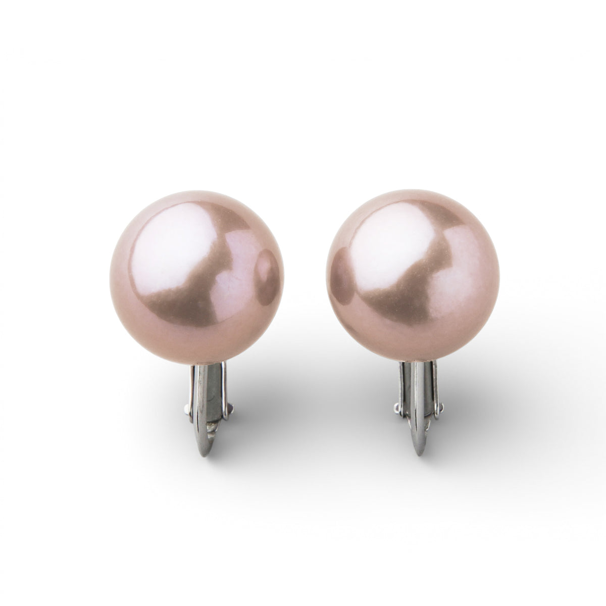 Mauvette Freshwater Cultured Pearl Clip-on Earrings 11mmUP SV925