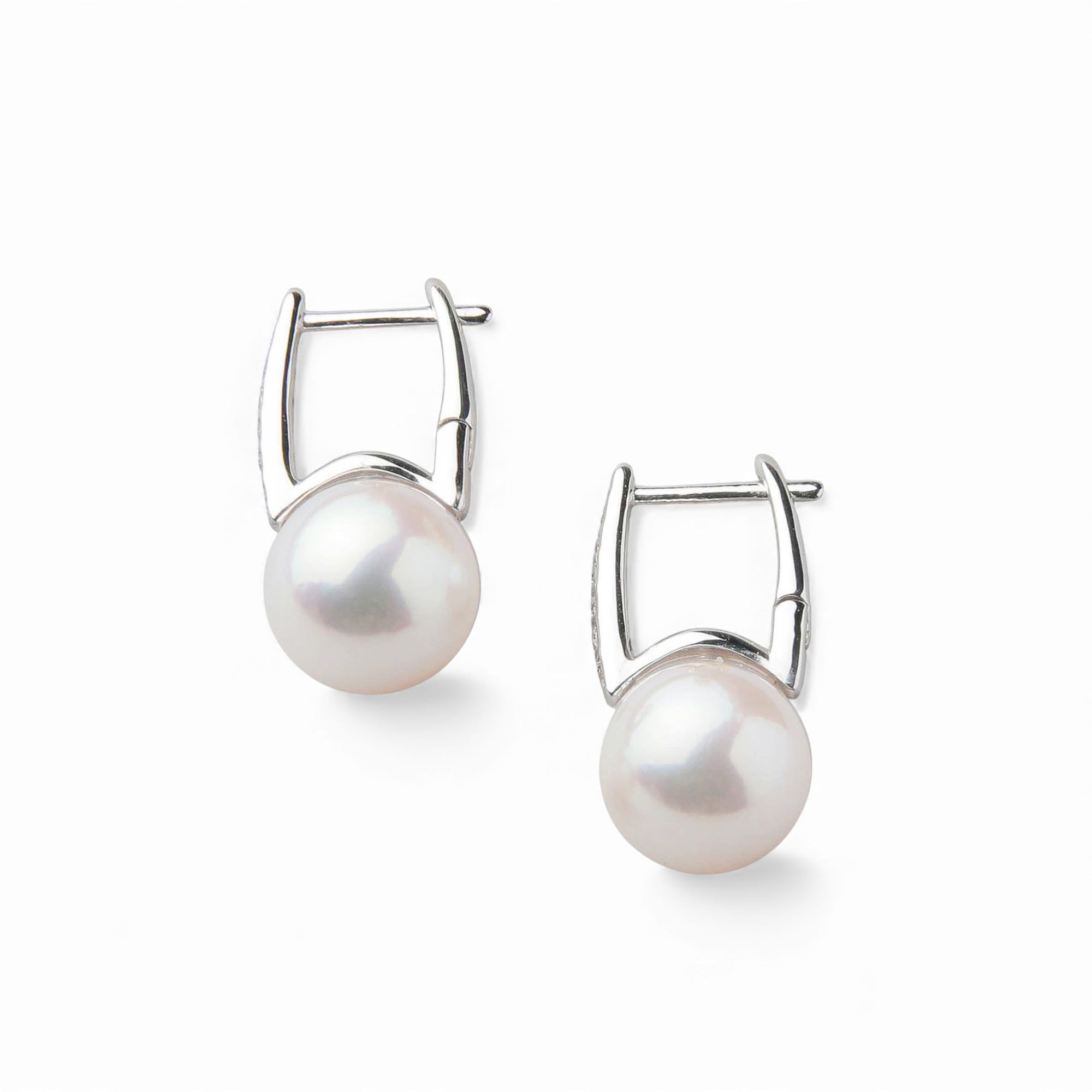 LUXE Akoya Pearl Earrings 8.5-9.0mm PT900
