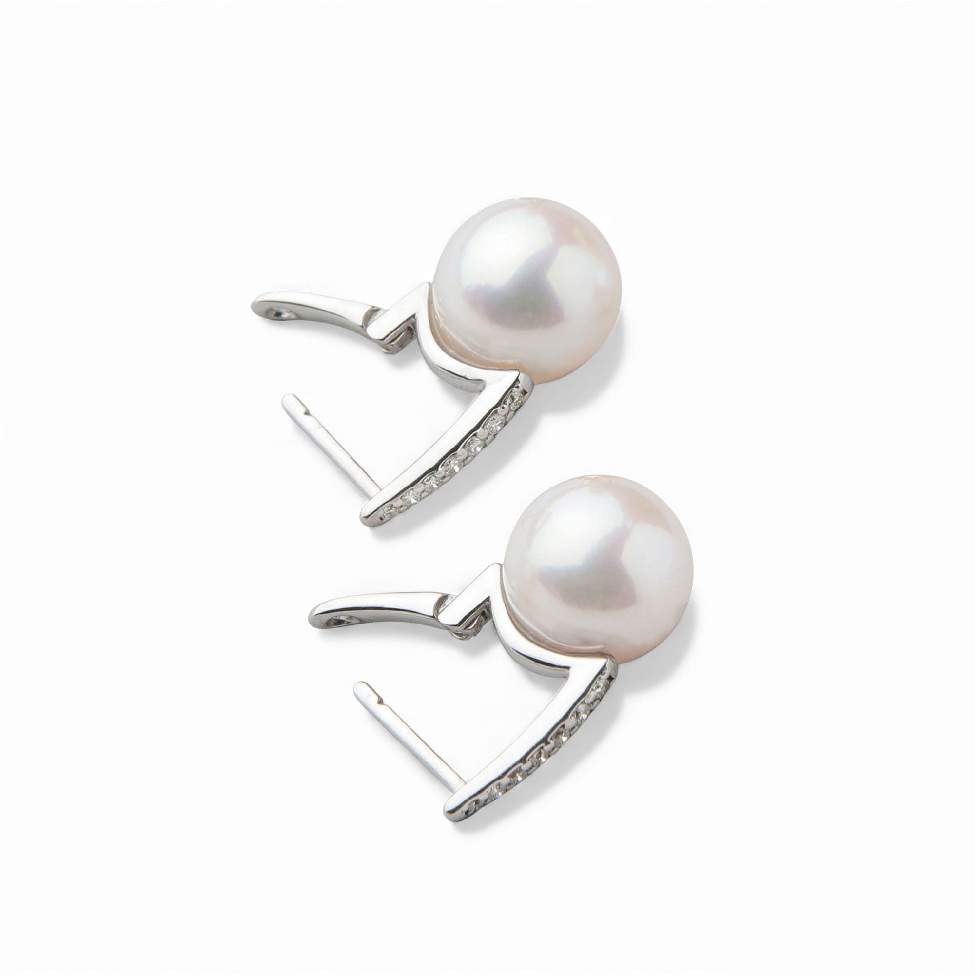 LUXE Akoya Pearl Earrings 8.5-9.0mm PT900