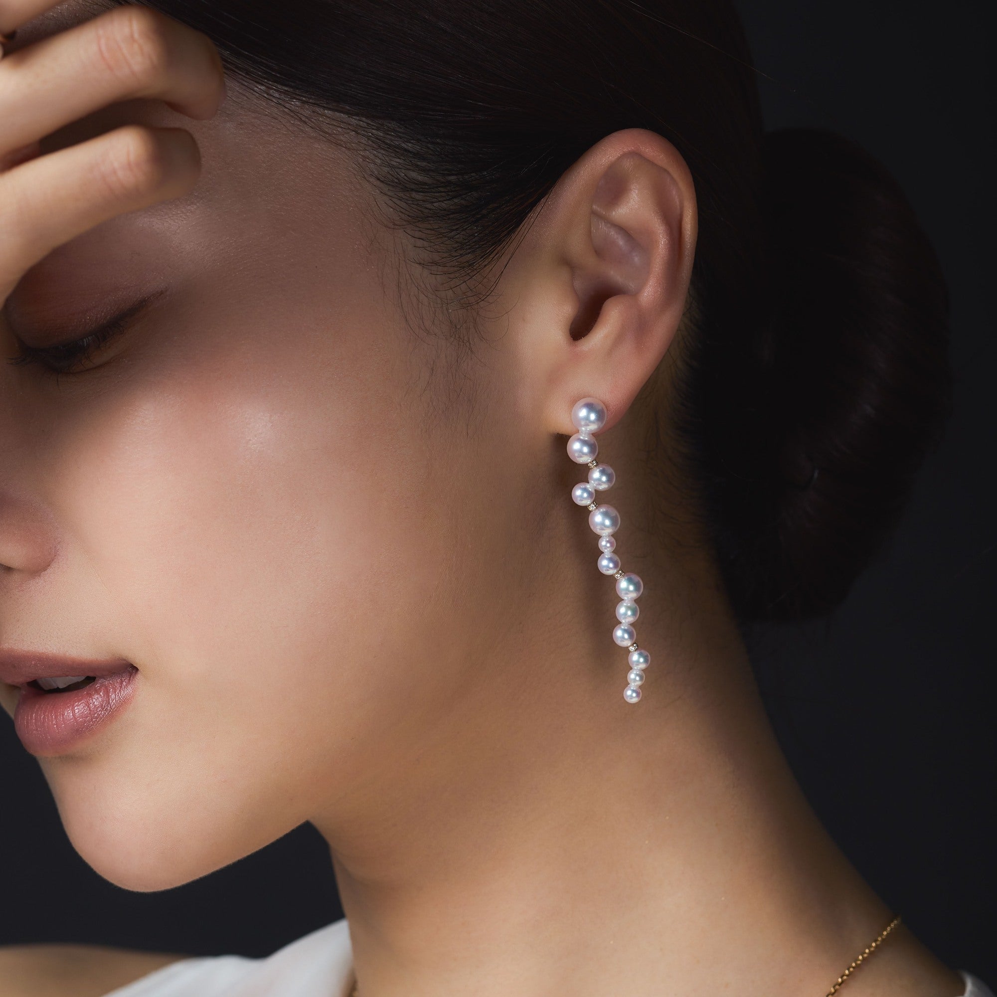 TAKUMI Pearl Earrings