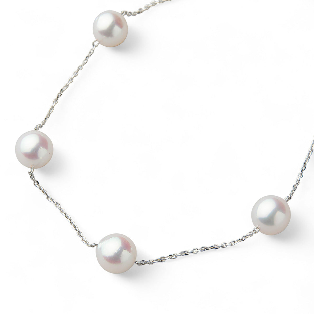 petit amie Akoya珍珠串珠手链 6.0-6.5mm PT900/850