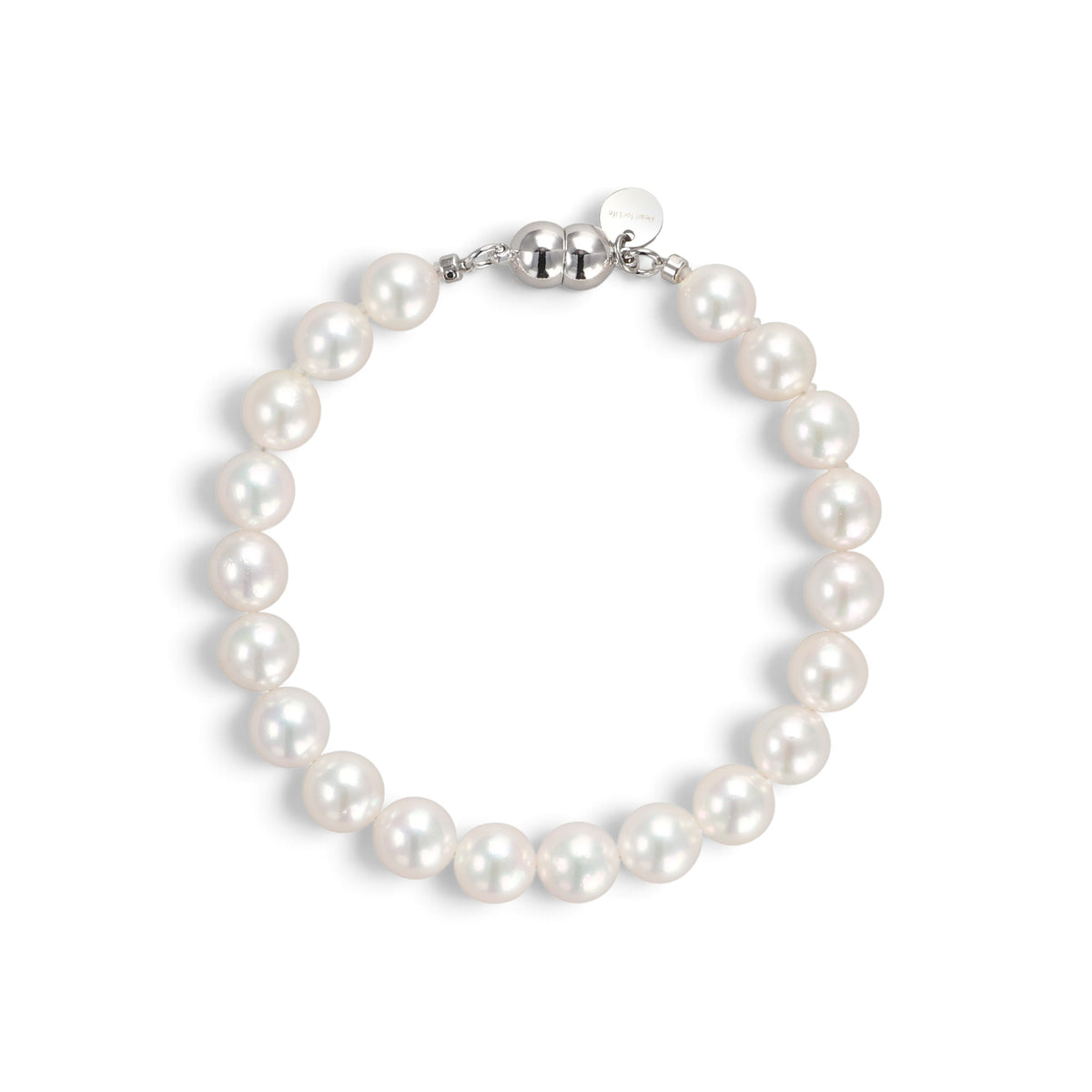Akoya Pearl Bracelet 7.5-8.0mm SV925