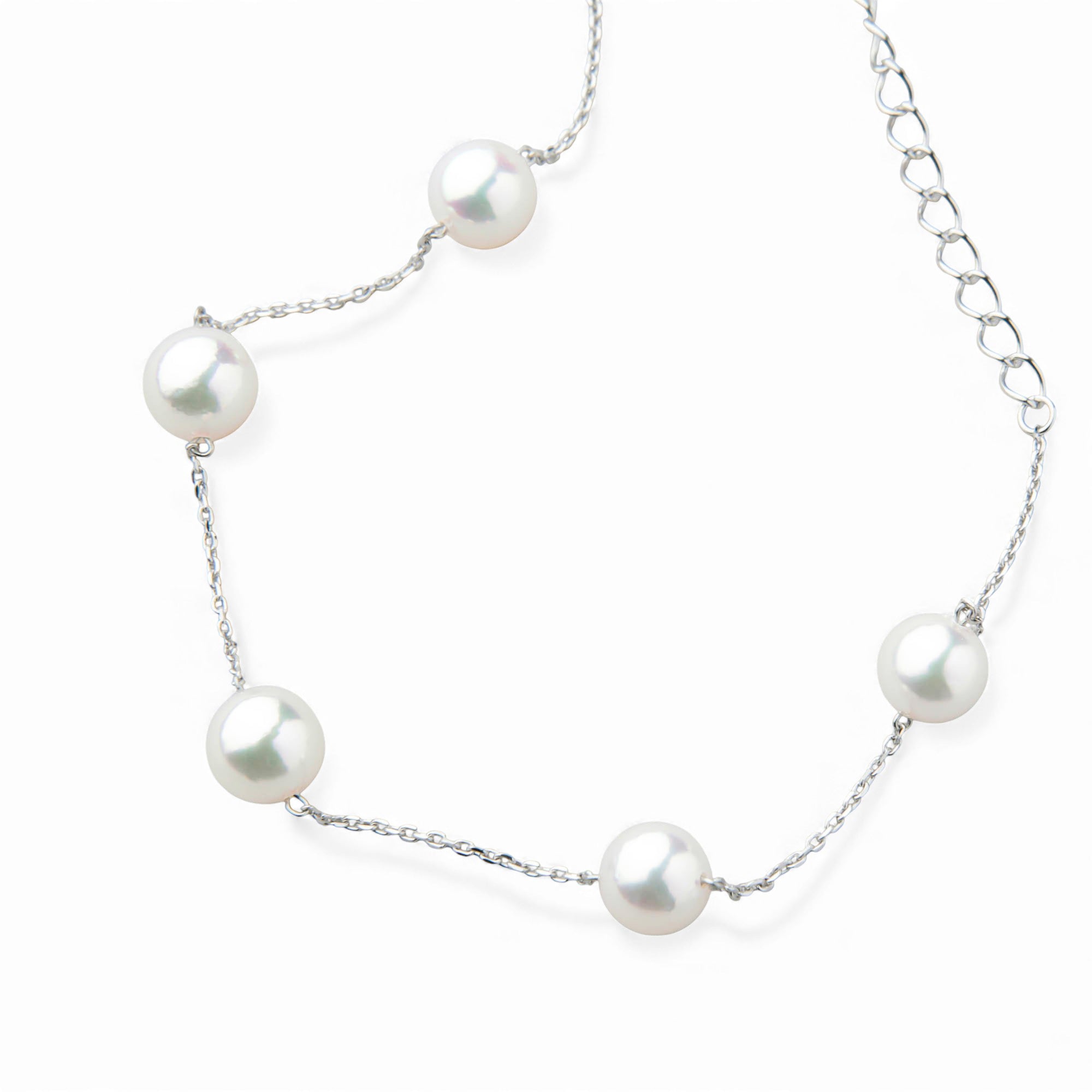 enSTYLE Akoya珍珠手链 5.5–6.0mm K18WG