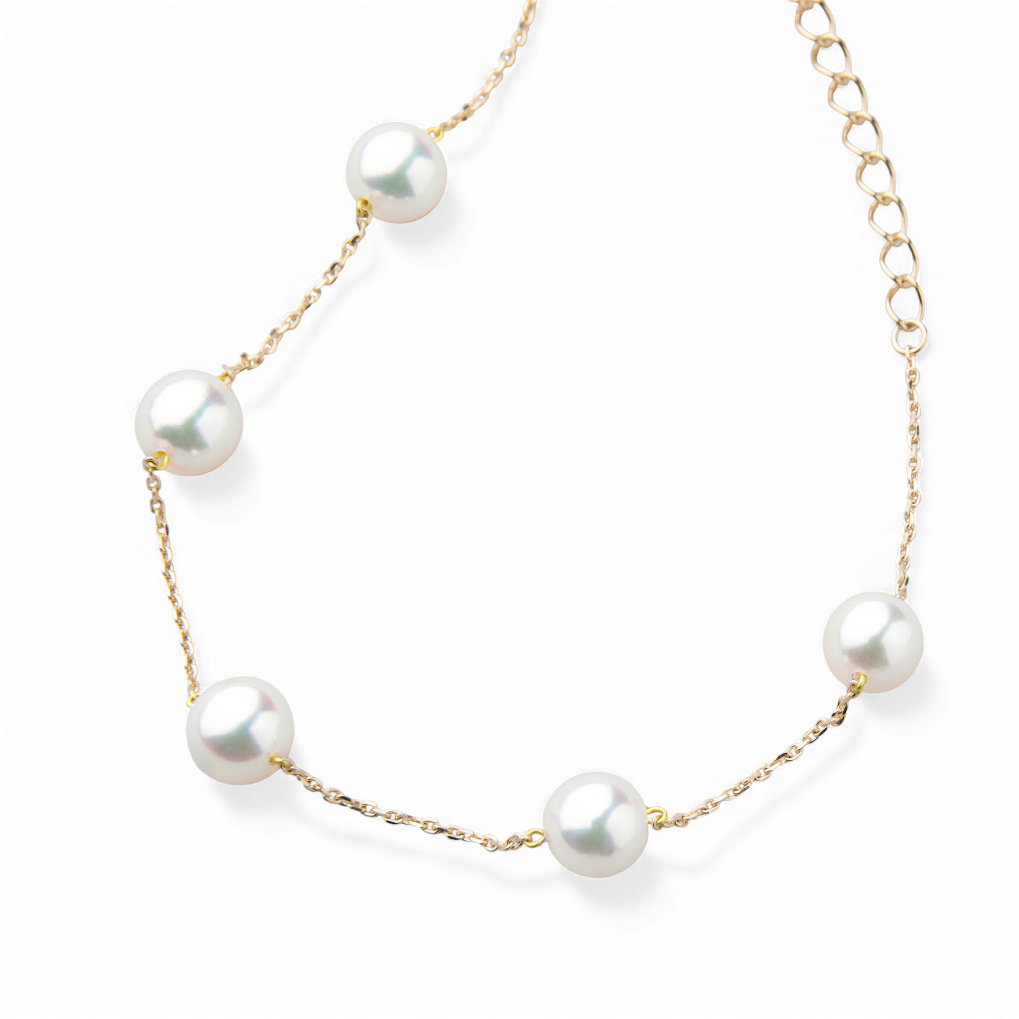 enSTYLE Akoya珍珠手链 5.5–6.0mm K18YG