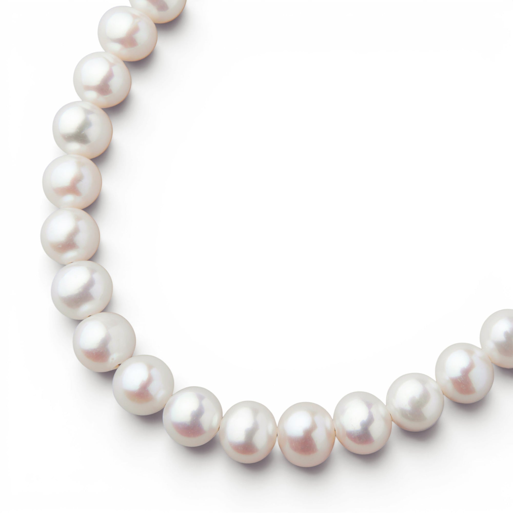 Freshwater Pearl Necklace Set 7.5–8.5mm High-Grade Quality