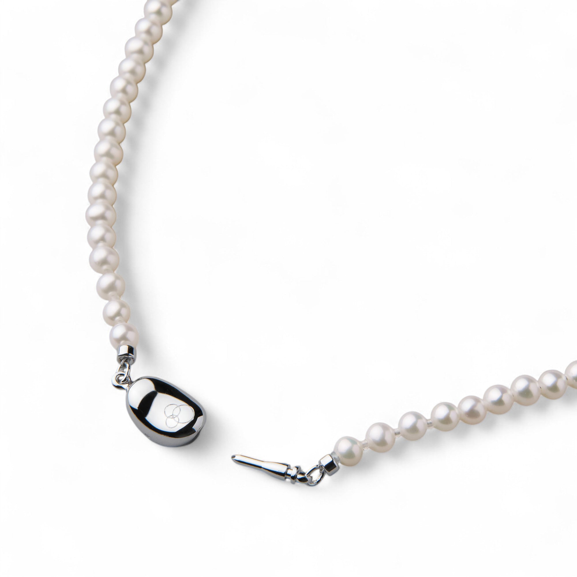 淡水珍珠（有核）项链 3.5–4.0毫米