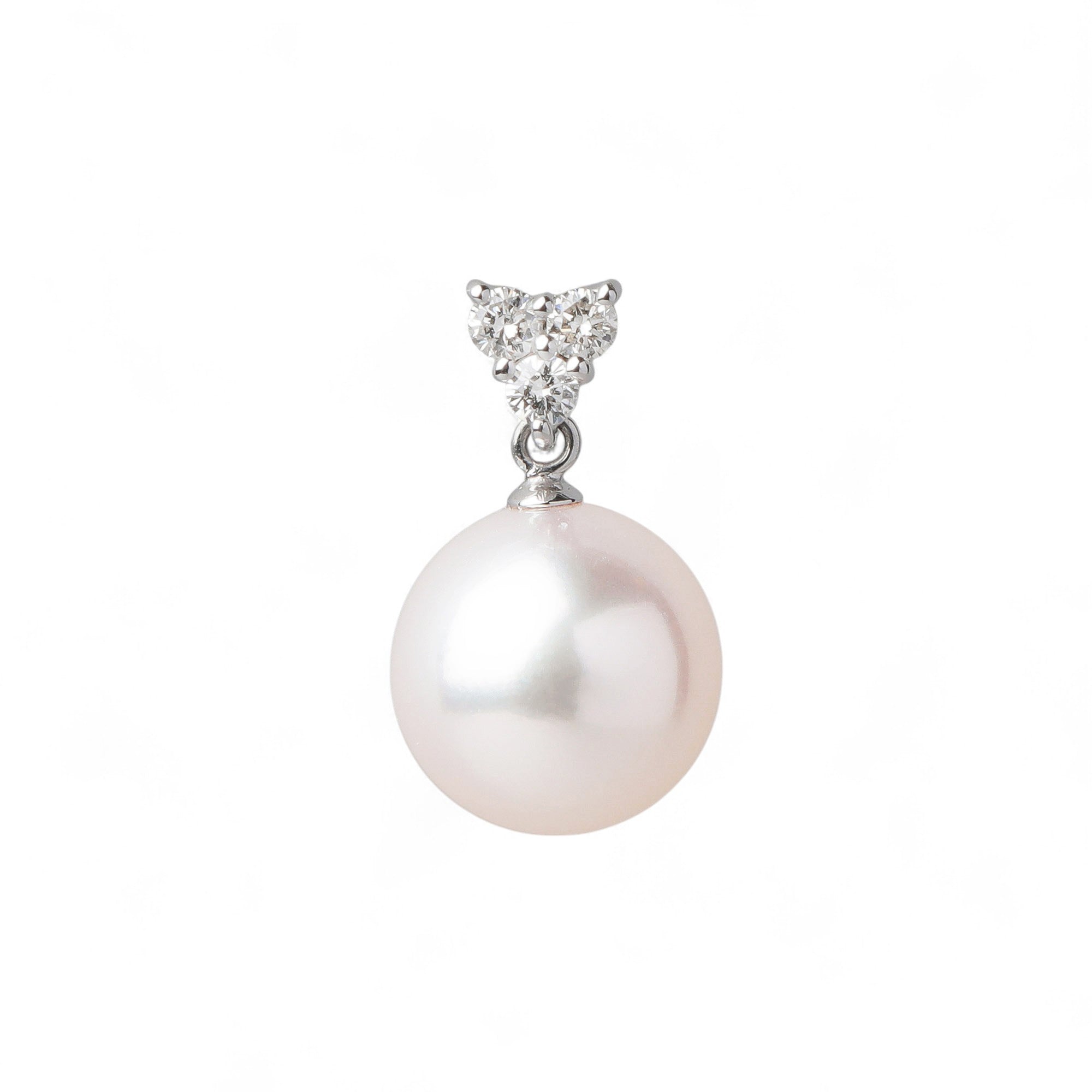 LUXE Akoya Pearl Pendant Top 8.5-9mm PT900/K18YG