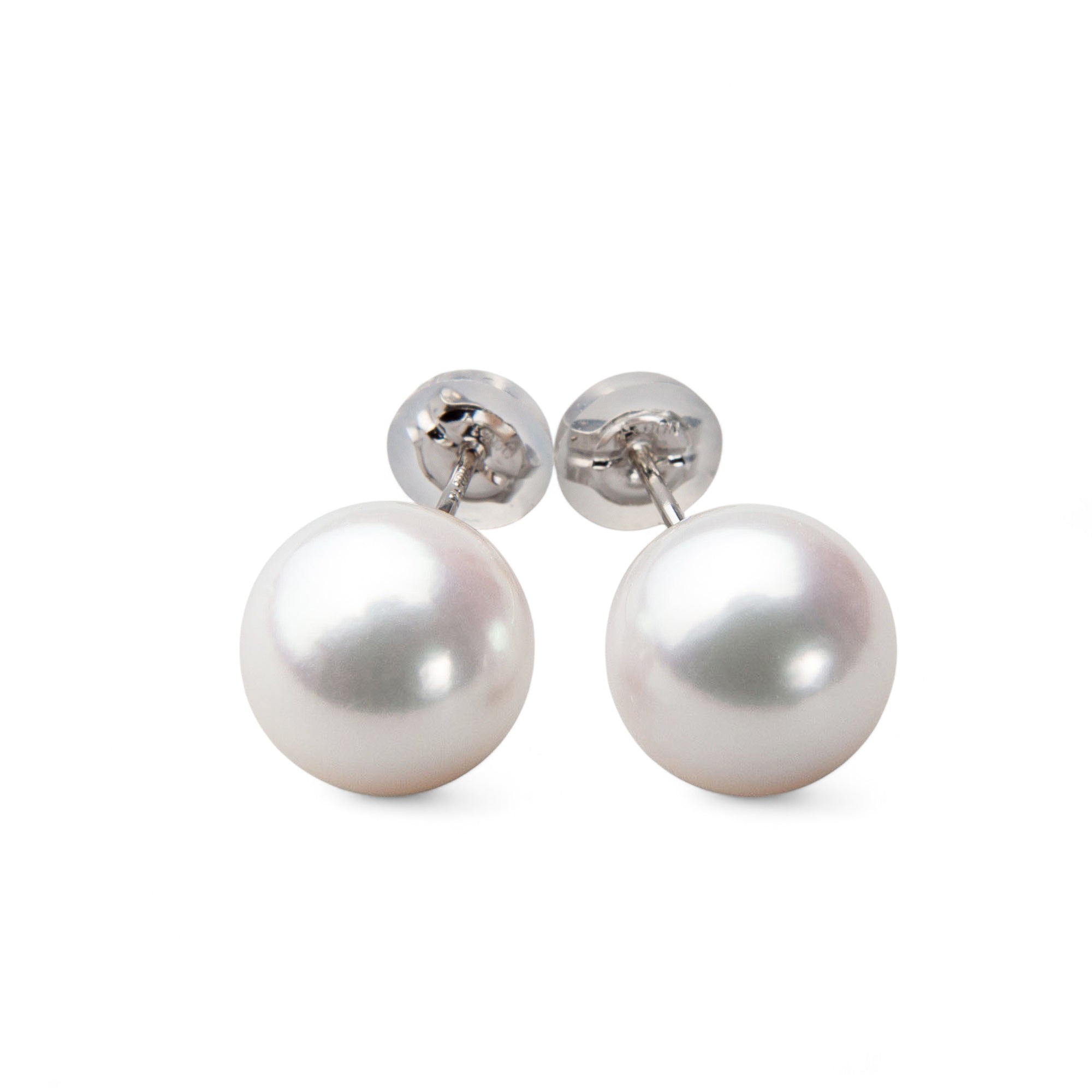 HANADAMA Akoya Pearl Earrings 9.0-9.5mm PT900