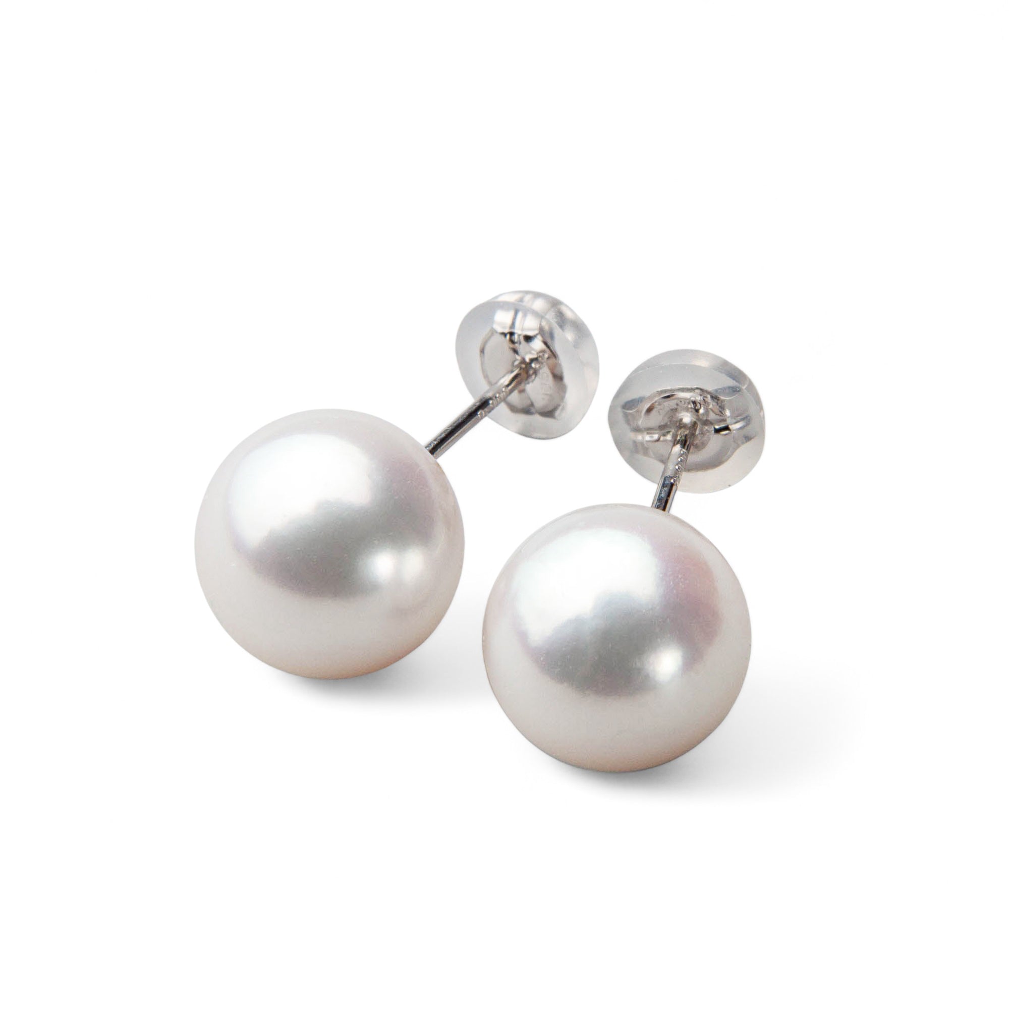 HANADAMA Akoya Pearl Earrings 9.0-9.5mm PT900