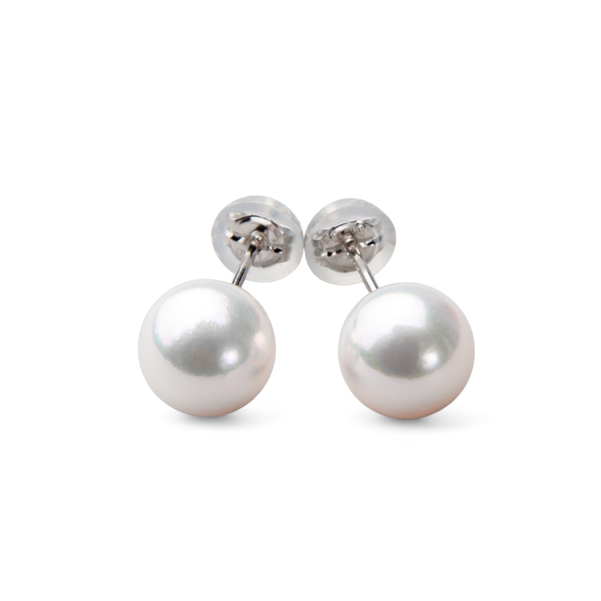 Aurora HANADAMA Akoya Pearl Earrings 7.5-8.0mm PT900