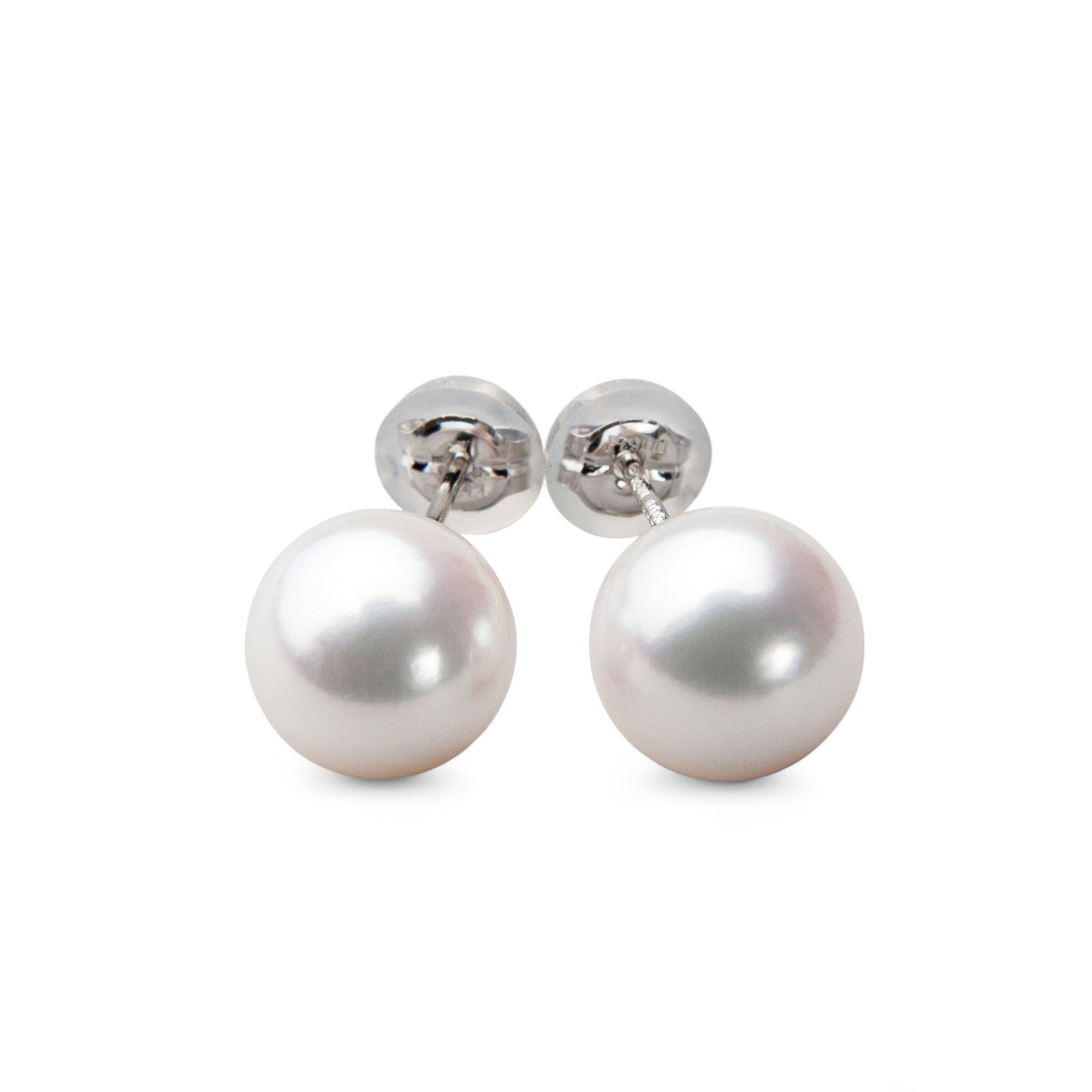 Aurora HANADAMA Akoya Pearl Earrings 8.5–9.0mm PT900