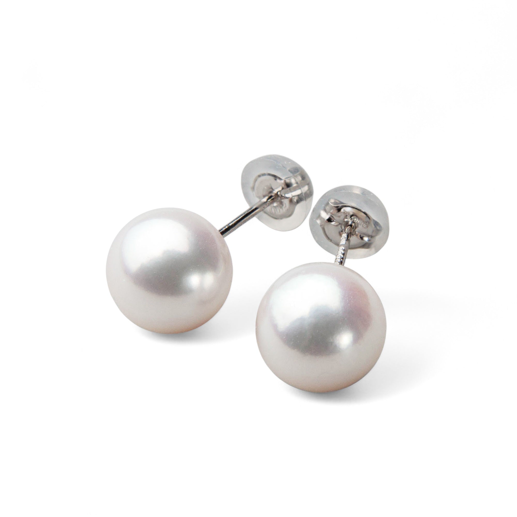 Aurora HANADAMA Akoya Pearl Earrings 8.5–9.0mm PT900