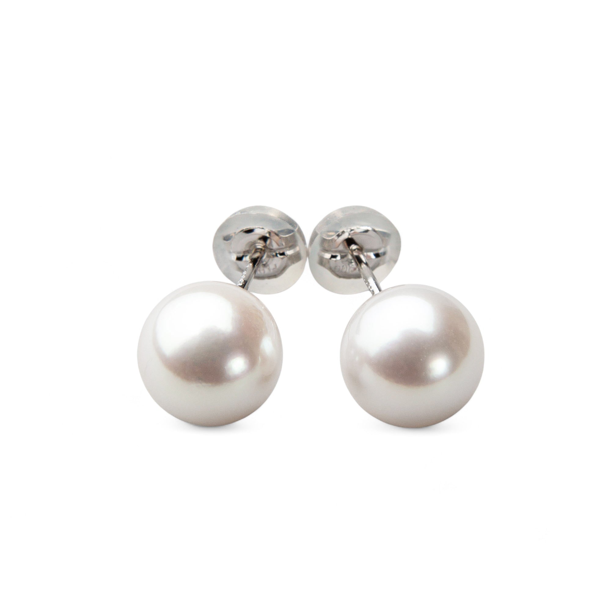 HANADAMA Akoya Pearl Earrings 8.0-8.5mm PT900