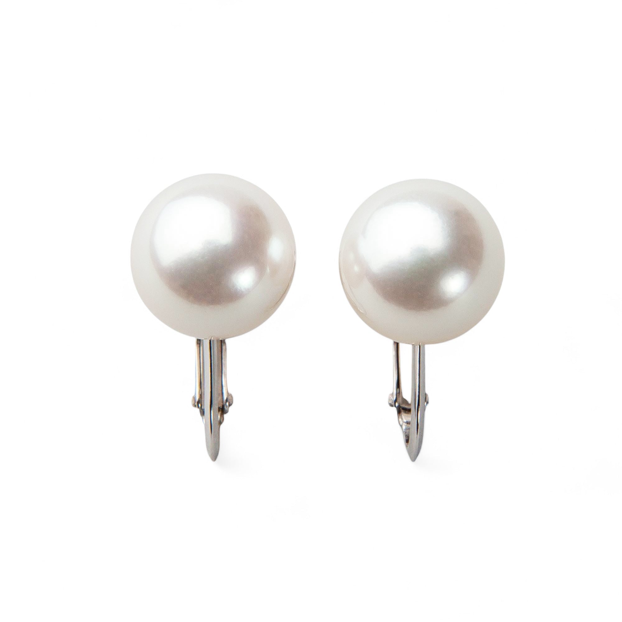 HANADAMA Akoya Pearl Clip-on Earrings 8.5-9.0mm K14WG