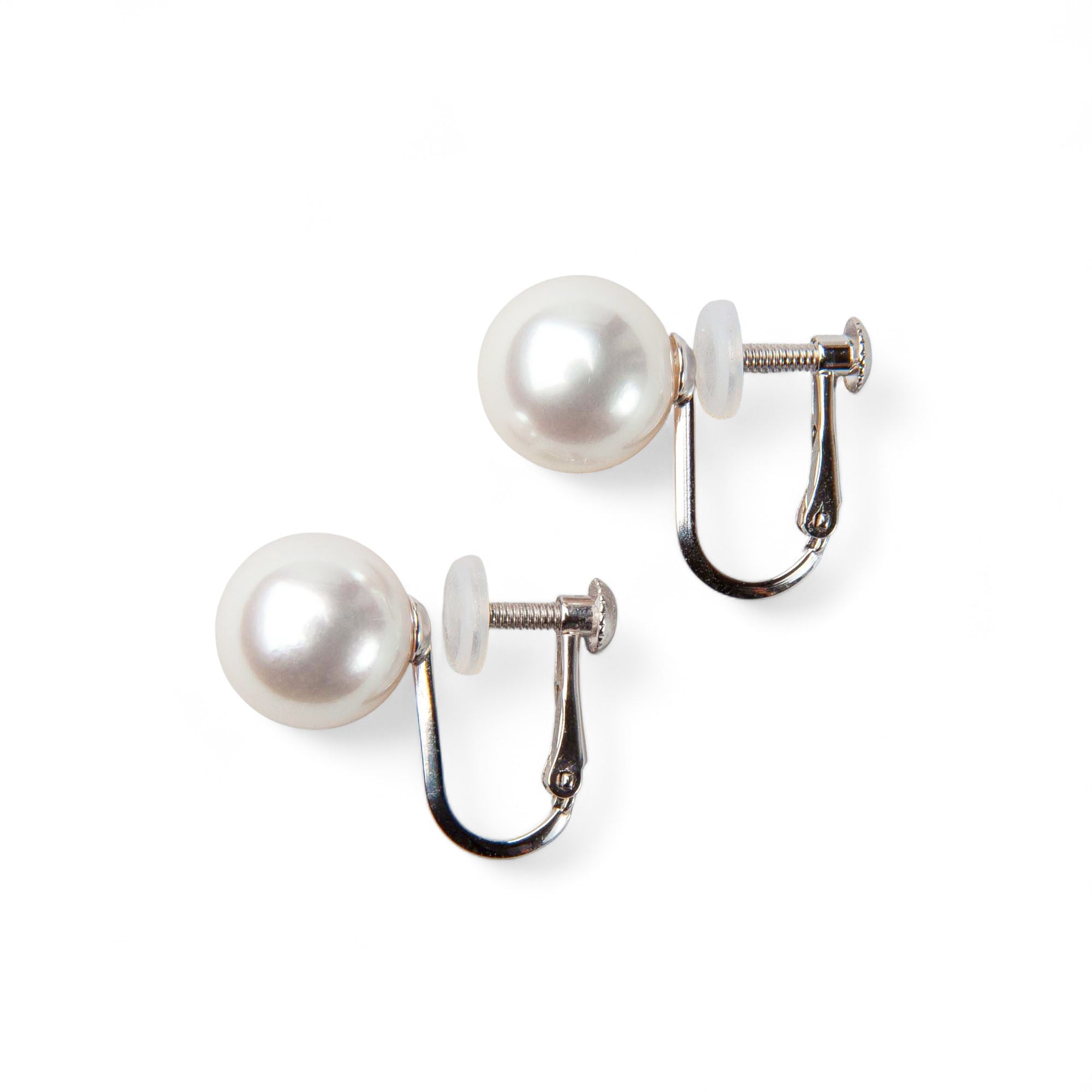 HANADAMA Akoya Pearl Clip-on Earrings 8.5-9.0mm K14WG
