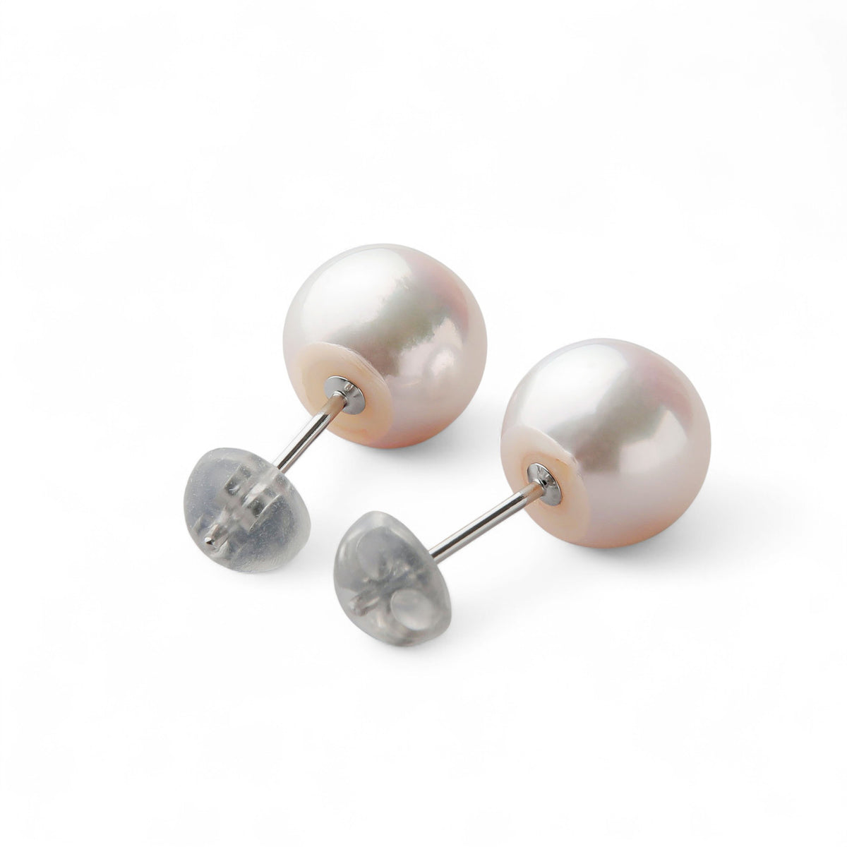 LUXE Akoya Pearl Earrings 8.5-9.0mm K18YG/PT900